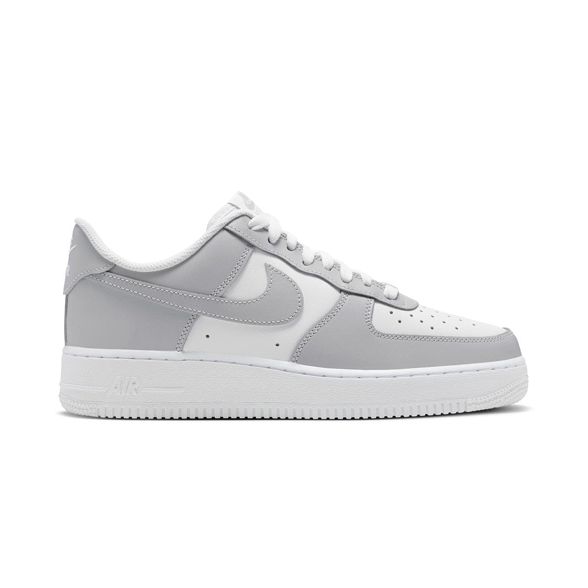 Nike Air Force 1 '07 WHITE/LT SMOKE GREY - WHITE - LT SMOKE GREY