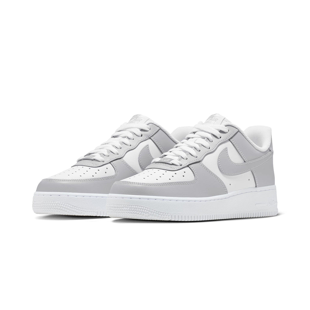 Nike Air Force 1 '07 WHITE/LT SMOKE GREY - WHITE - LT SMOKE GREY