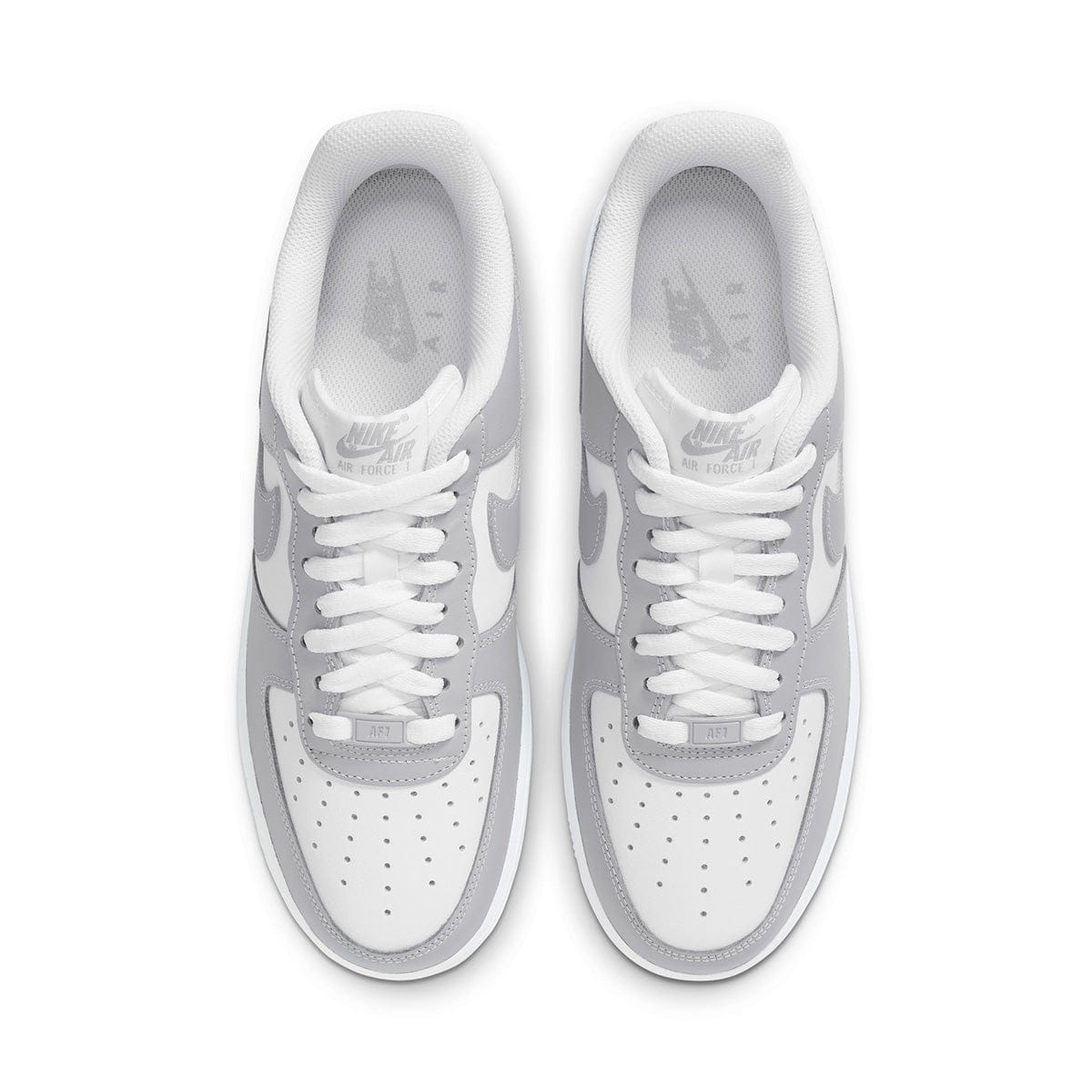 Nike Air Force 1 '07 WHITE/LT SMOKE GREY - WHITE - LT SMOKE GREY