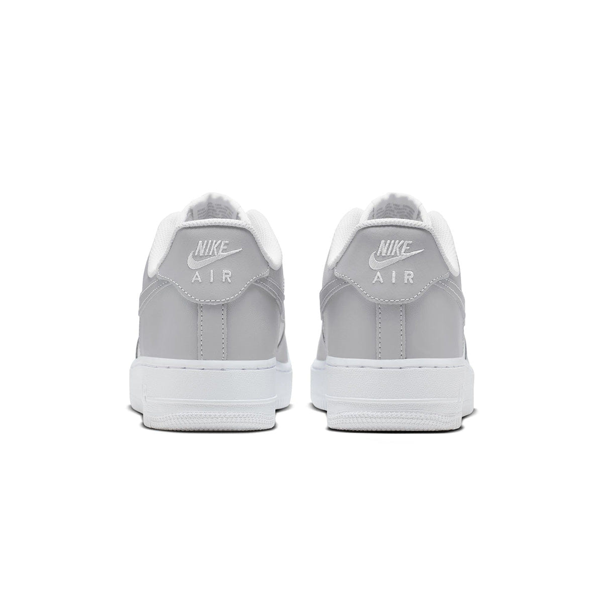 Nike Air Force 1 '07 WHITE/LT SMOKE GREY - WHITE - LT SMOKE GREY
