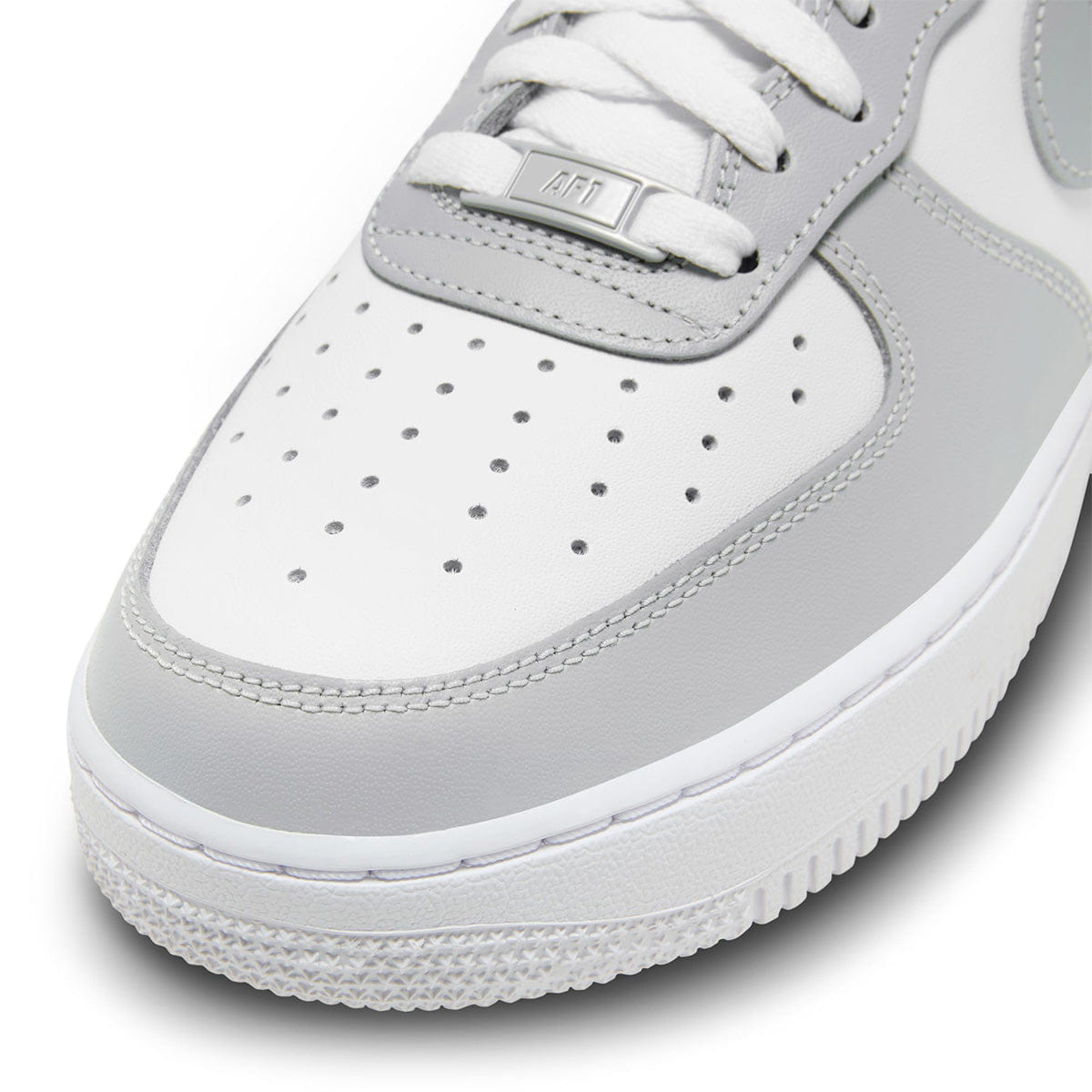 Nike Air Force 1 '07 WHITE/LT SMOKE GREY - WHITE - LT SMOKE GREY