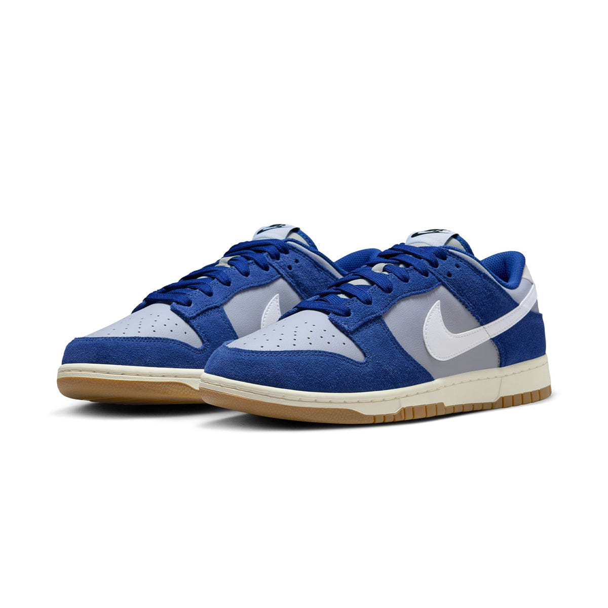 Nike Dunk Low Retro SE WOLF GREY/WHITE - DEEP ROYAL BLUE - SAIL