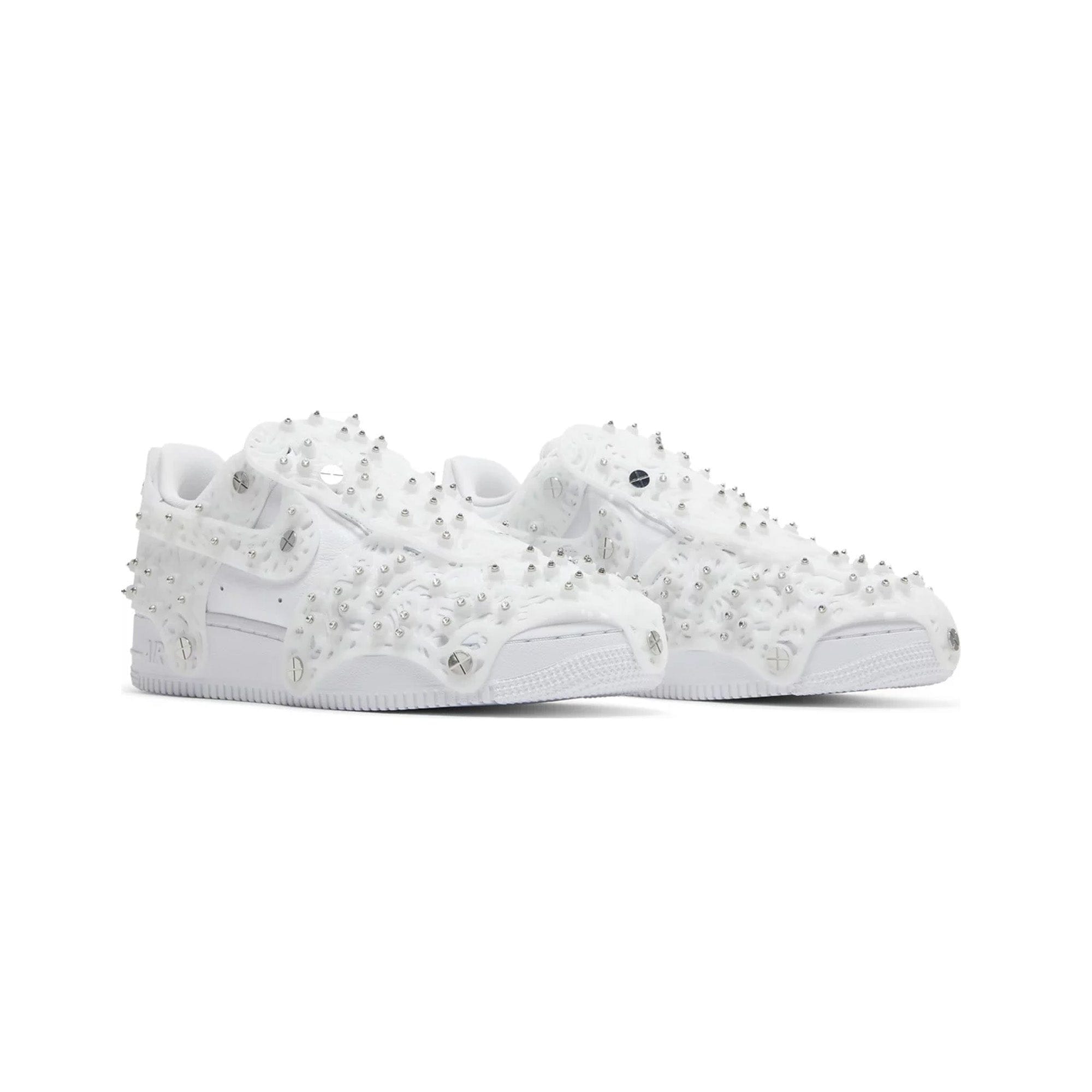 Nike Air Force 1 Low Swarovski Retroreflective Crystals White W (2021)