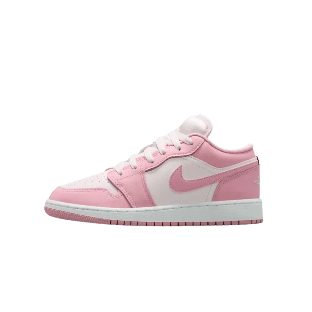 Nike Air Jordan 1 Low Medium Soft Pink White (GS)