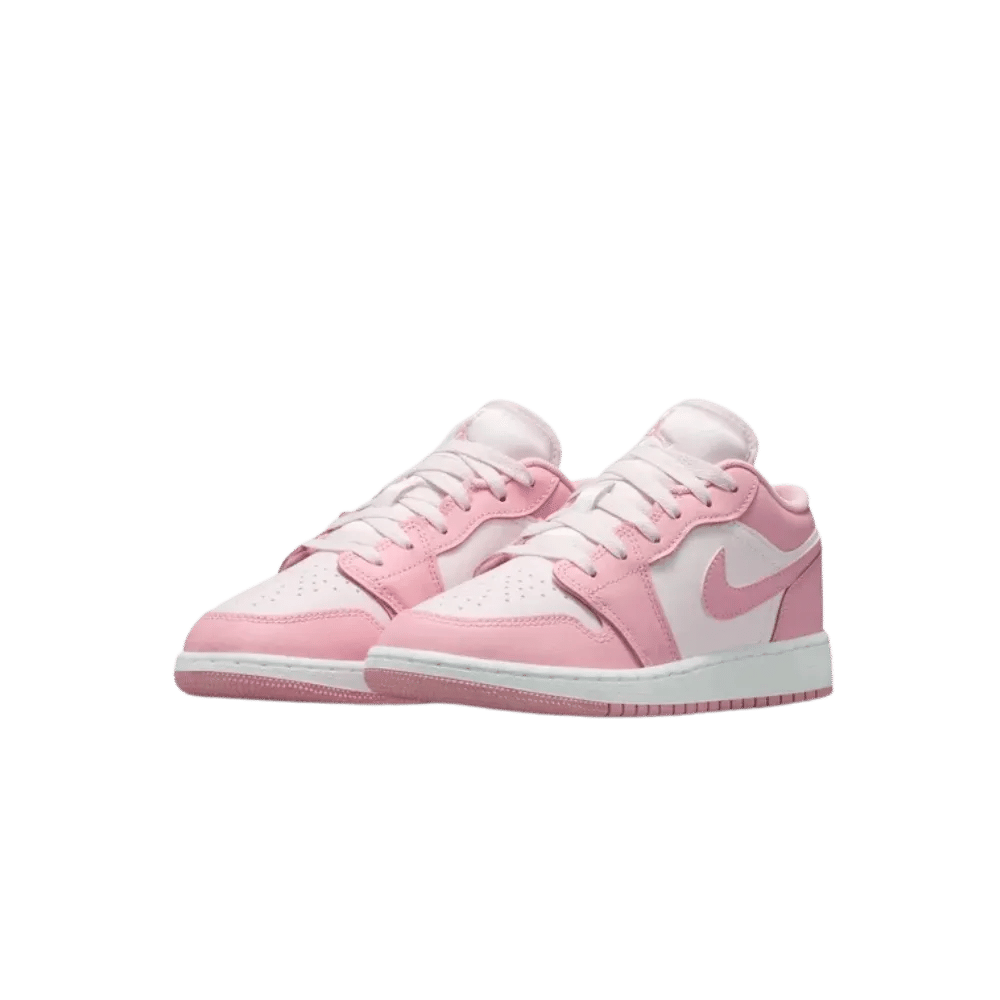 Nike Air Jordan 1 Low Medium Soft Pink White (GS)