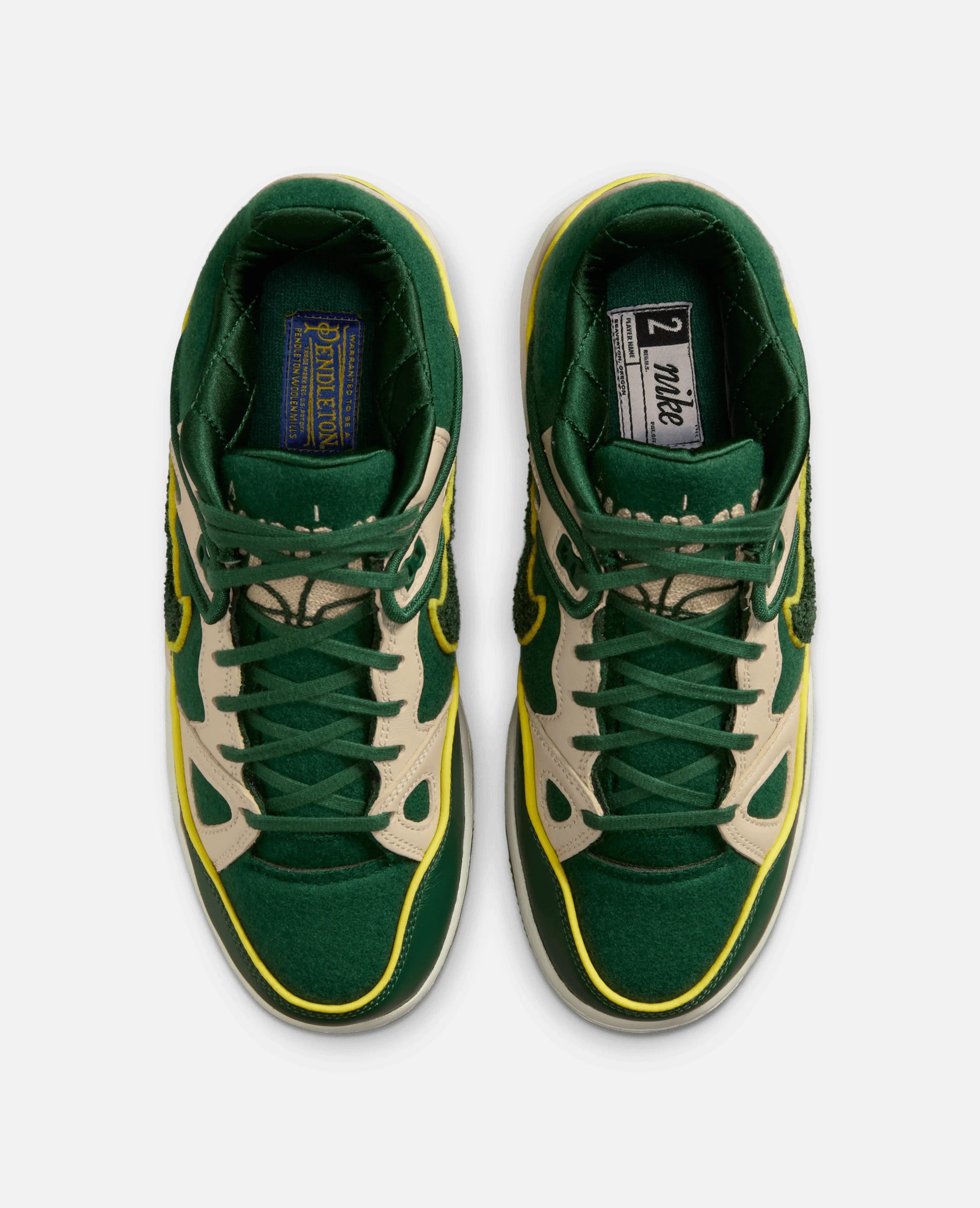 Nike Air Force 3 (FOREST GREEN/FOREST GREEN - OATMEAL - SAIL)