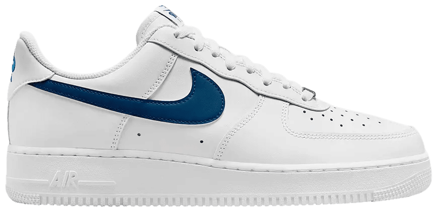 Nike Air Force 1 Low '07 White Court Blue(Instant Ship)