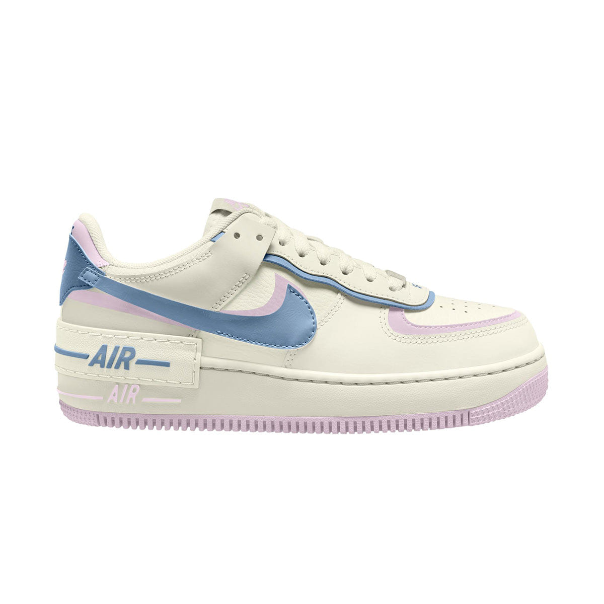 Nike Wmns Air Force 1 Shadow SAIL/WORK BLUE/BLEACHED LILAC