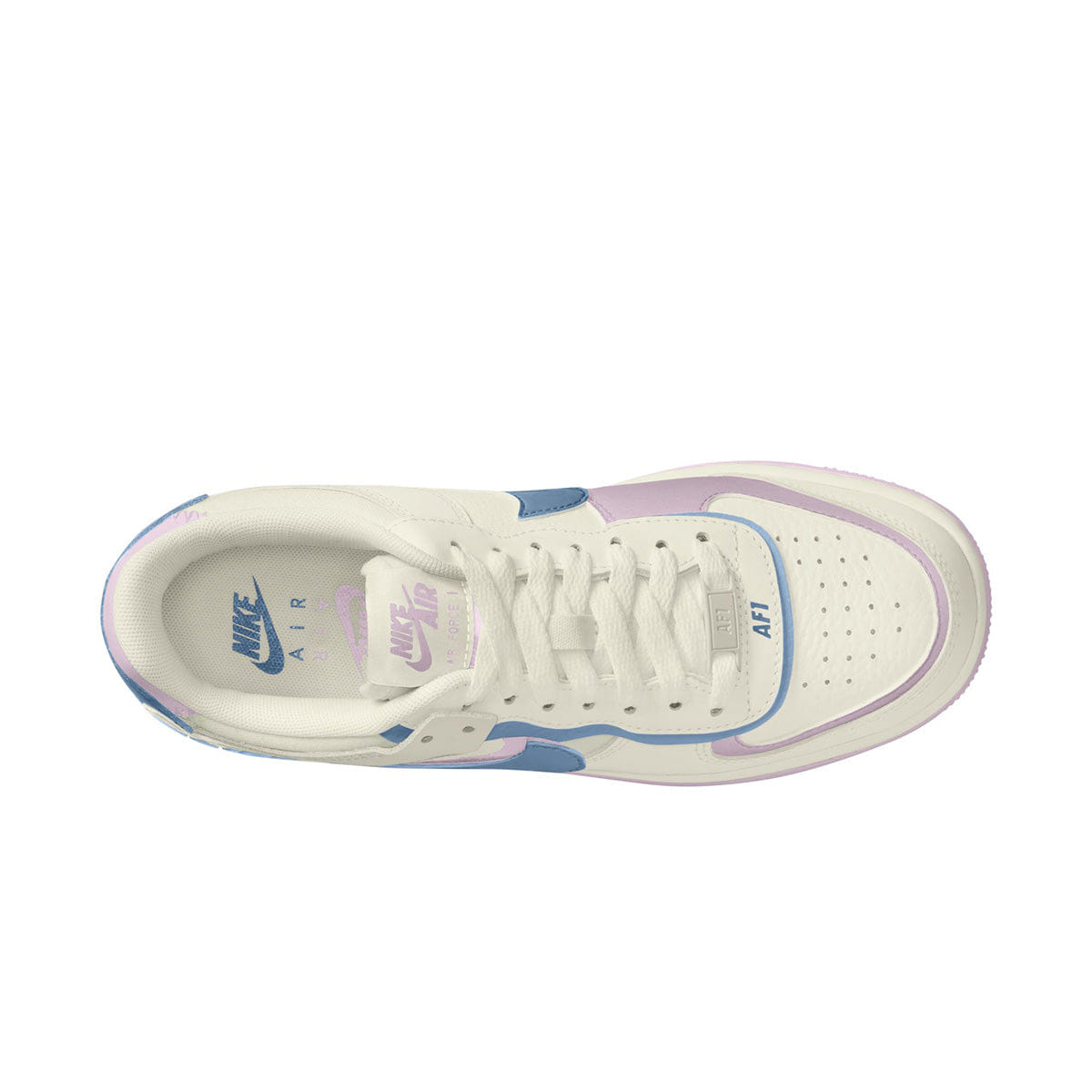 Nike Wmns Air Force 1 Shadow SAIL/WORK BLUE/BLEACHED LILAC