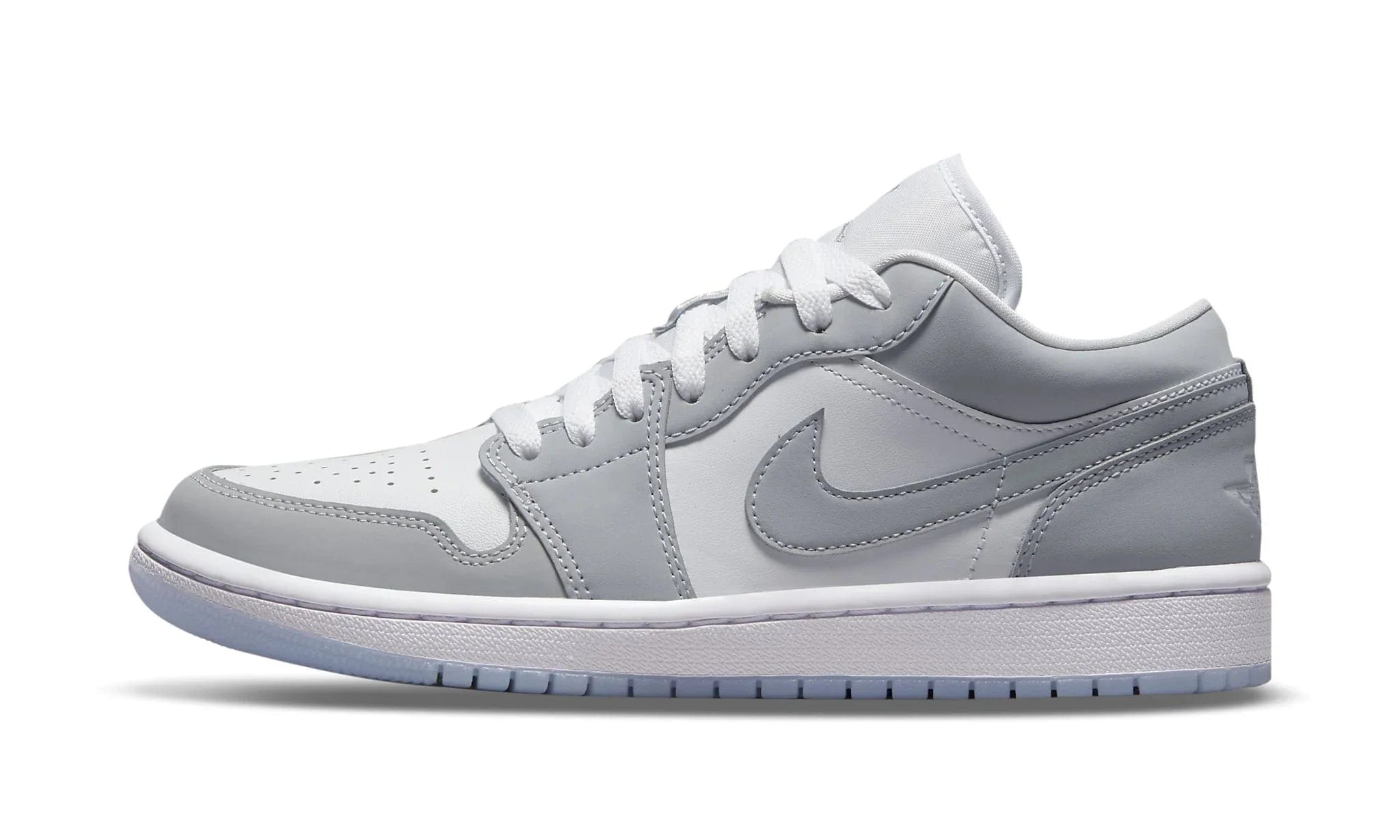 AIR JORDAN 1 LOW WHITE / WOLF GREY
