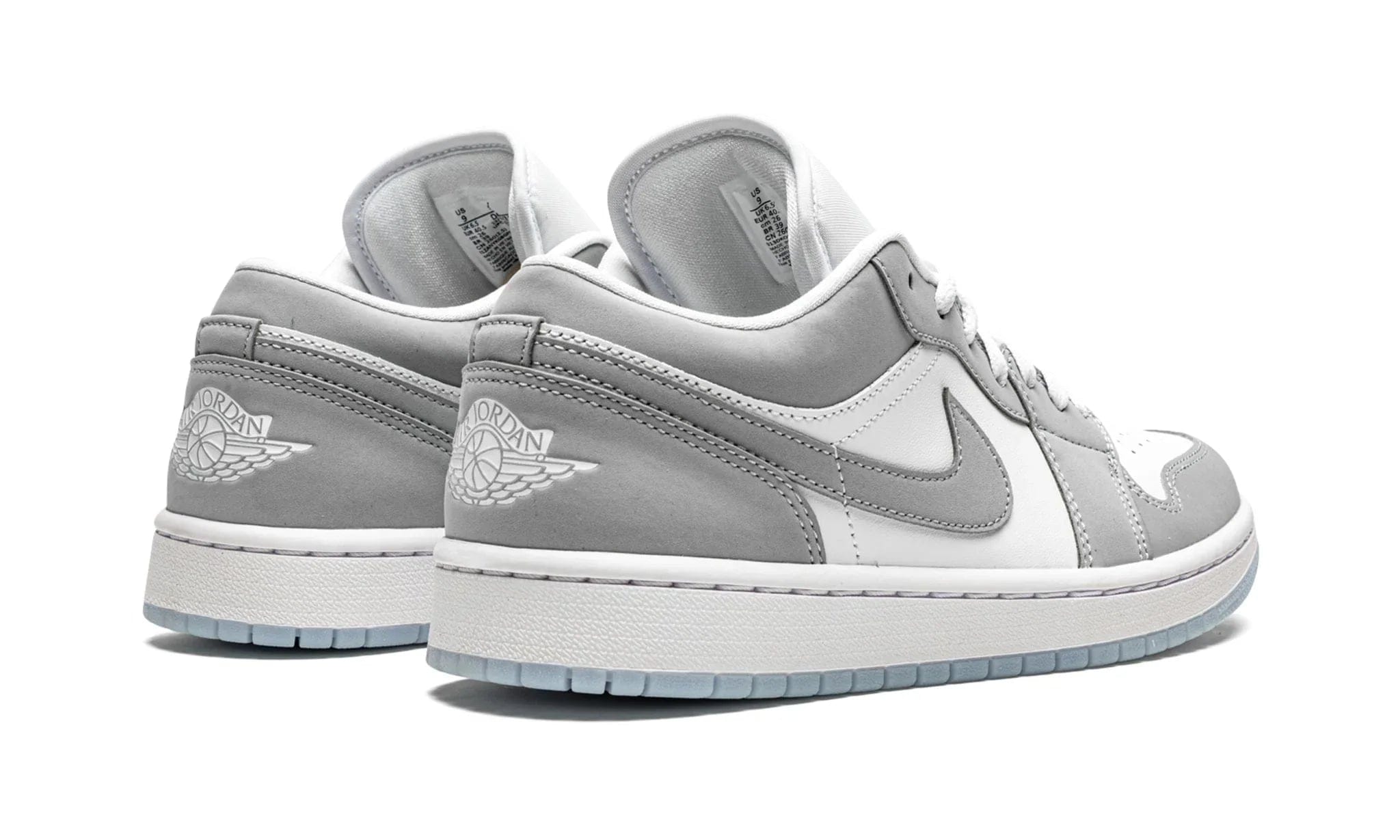 AIR JORDAN 1 LOW WHITE / WOLF GREY