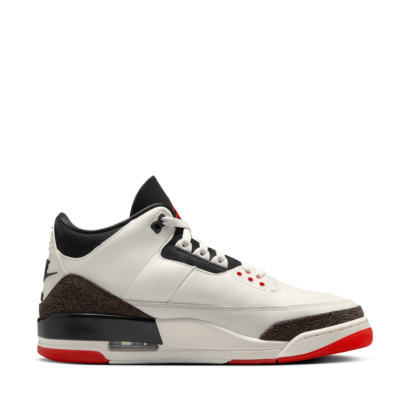 Air Jordan 3 Retro Sail and University Red