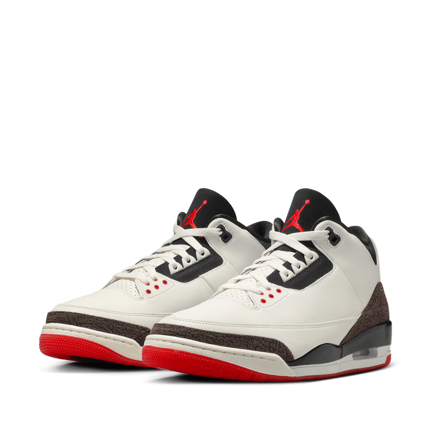 Air Jordan 3 Retro Sail and University Red