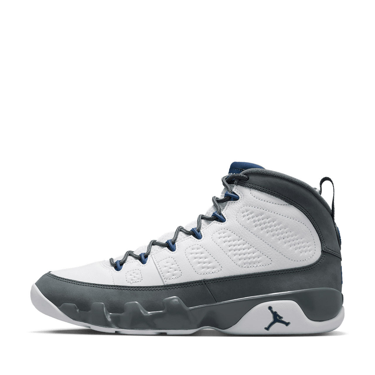 Air Jordan 9 Retro Flint Grey and French Blue