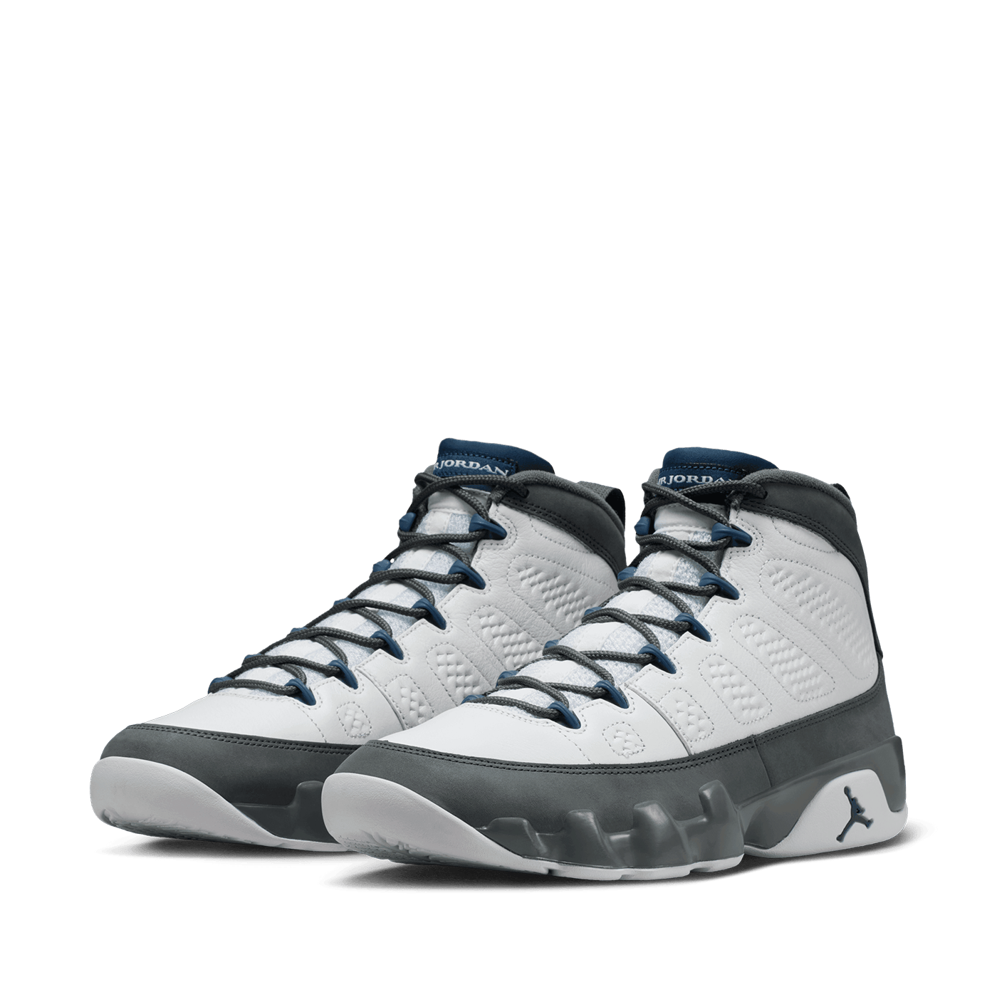 Air Jordan 9 Retro Flint Grey and French Blue