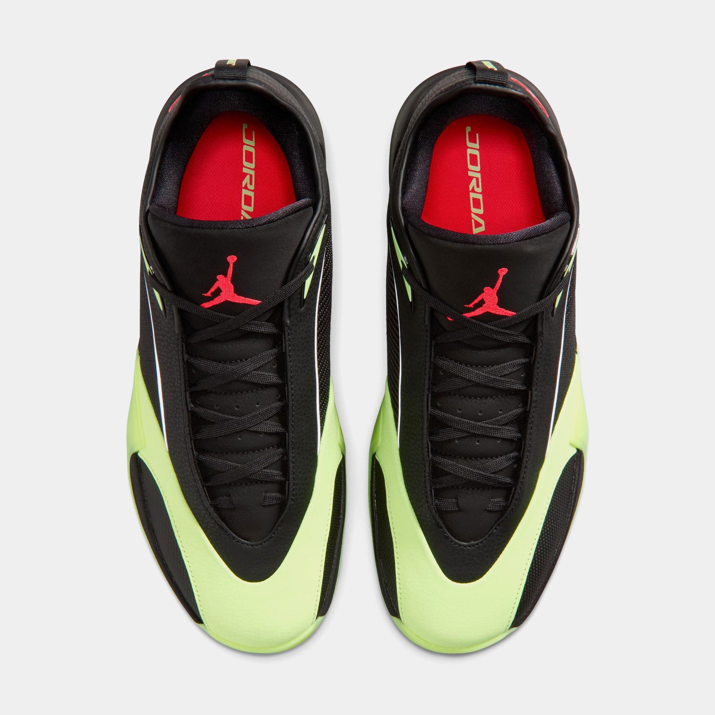 Air Jordan Triangle Mens Basketball Shoes (Black/Infrared 23/Barely Volt)