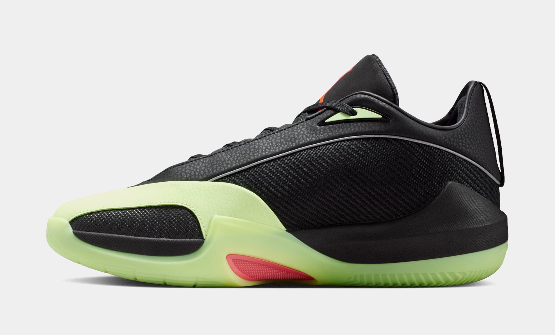 Air Jordan Triangle Mens Basketball Shoes (Black/Infrared 23/Barely Volt)