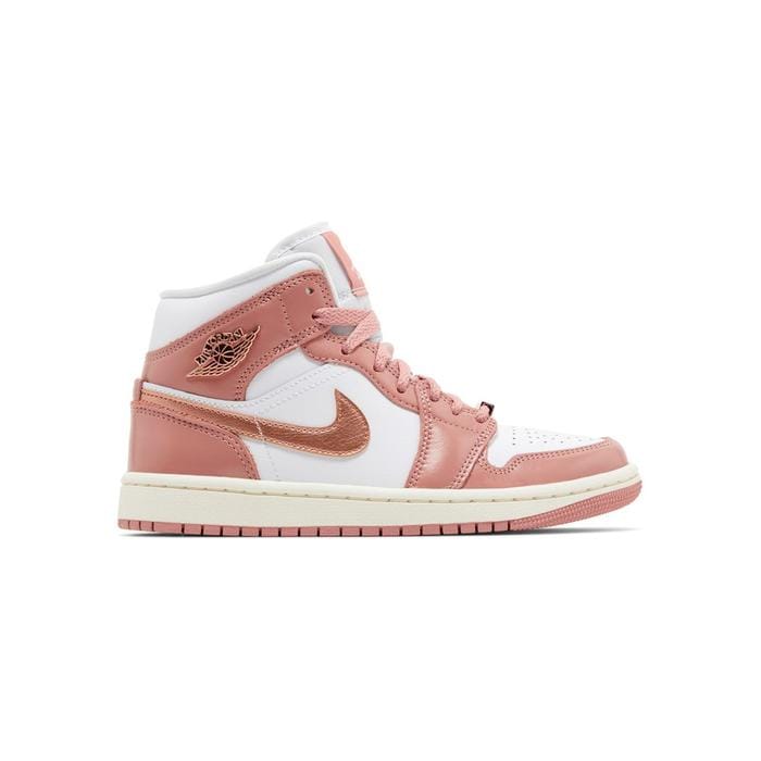 Air Jordan Nike Wmns Air Jordan 1 Mid SE Red Stardust