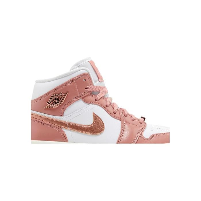 Air Jordan Nike Wmns Air Jordan 1 Mid SE Red Stardust