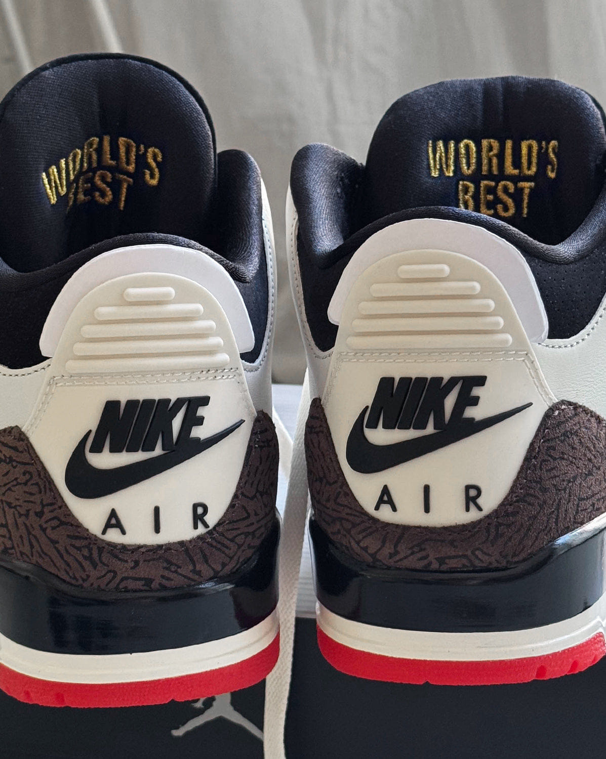 Air Jordan Nike Air Jordan 3 Retro OG *World's Best Dad*
