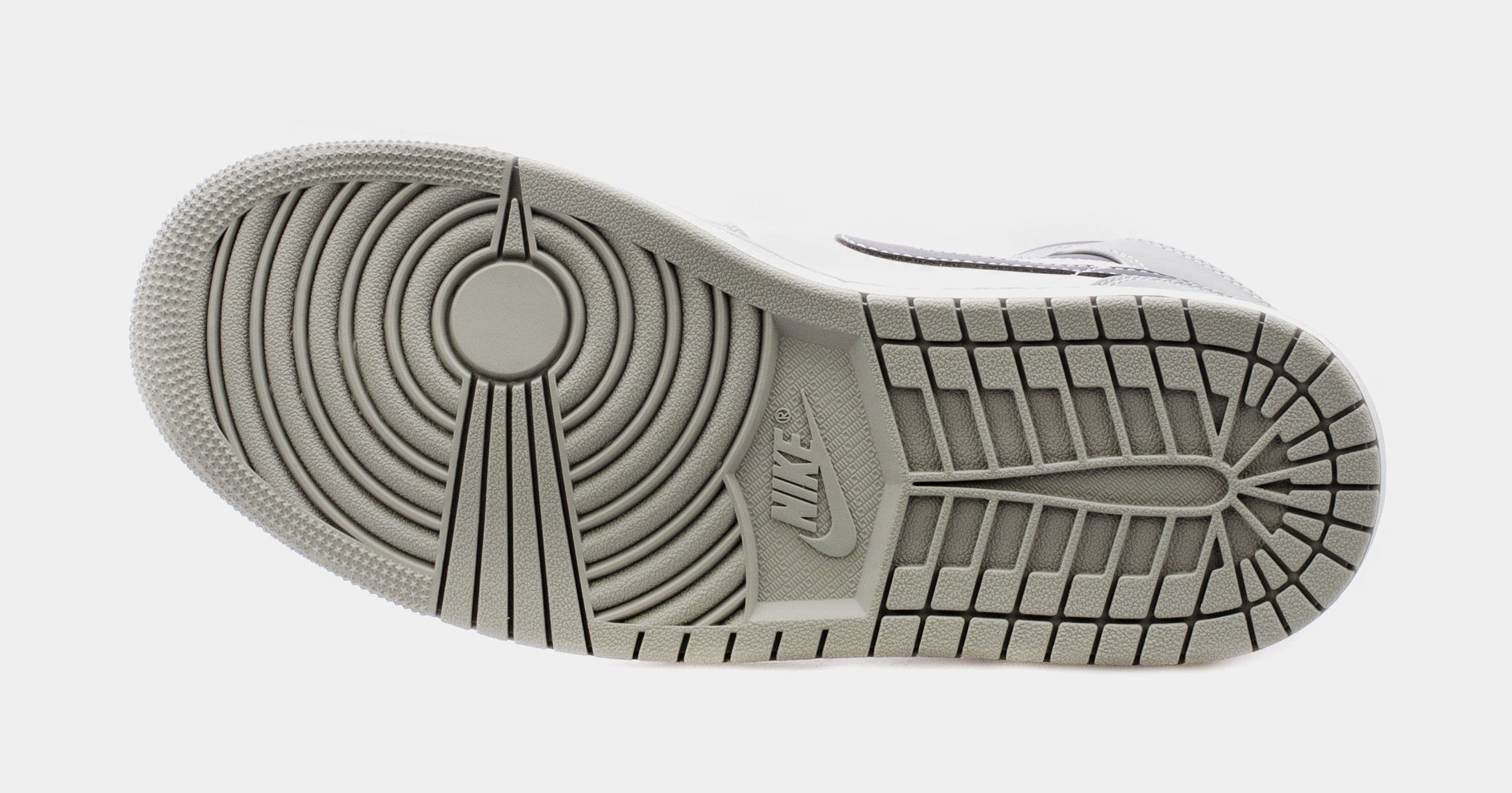Air Jordan 1 Mid Mens Lifestyle Shoes (Light Smoke Grey/White/Anthracite)