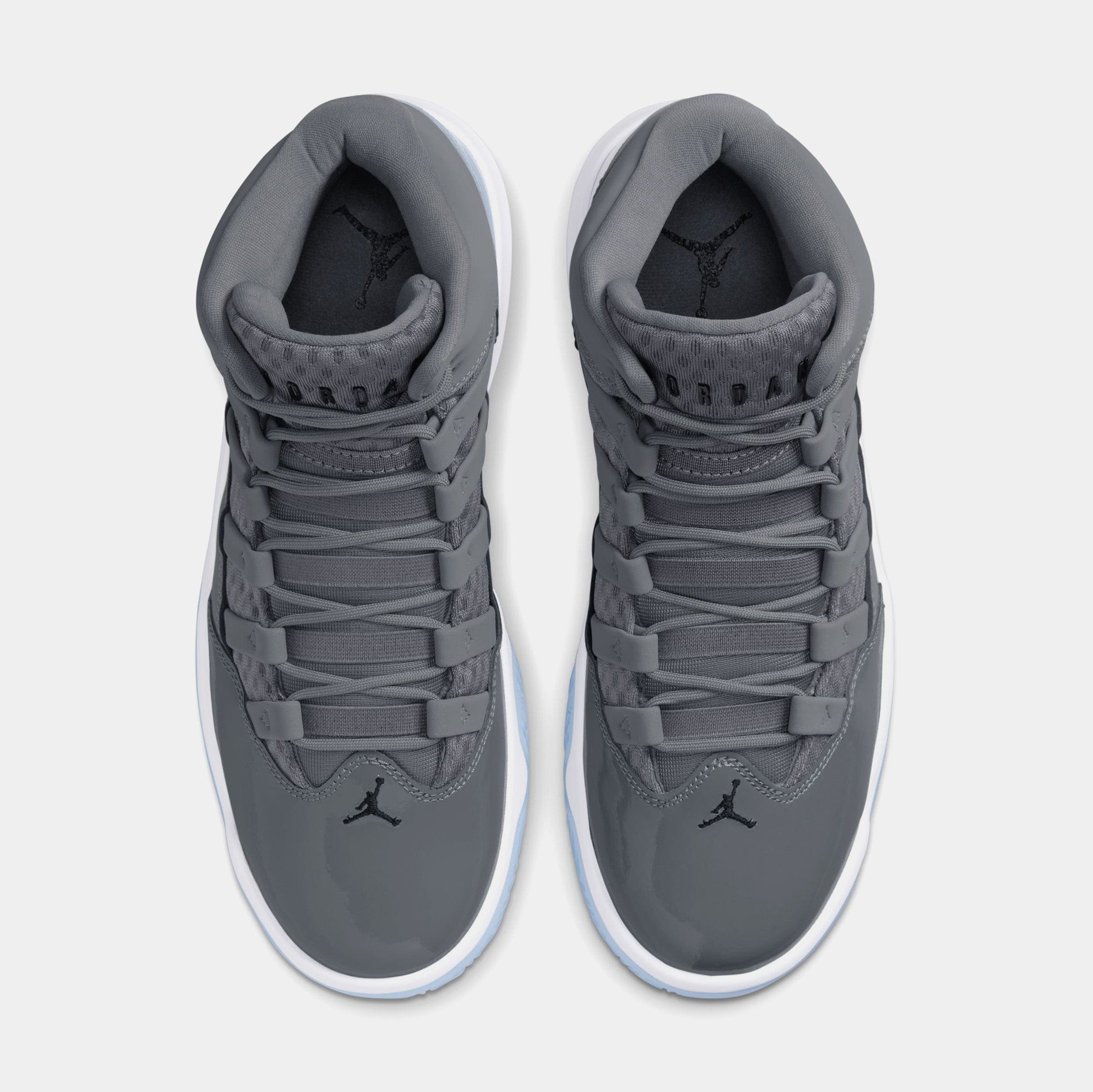 Air Jordan Max Aura Mens Lifestyle Shoes (Cool Grey/Black/White/Clear)