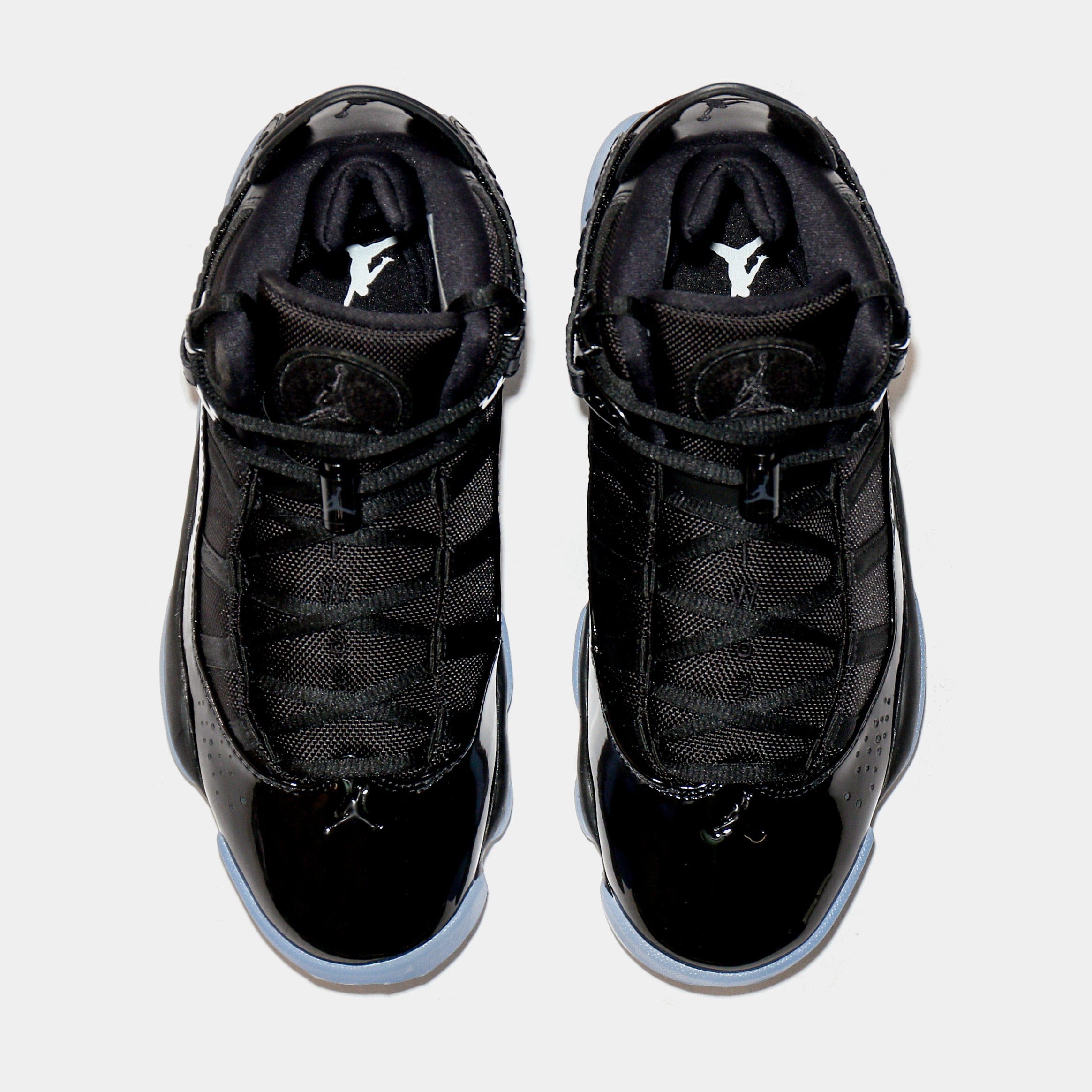 Air Jordan 6 Rings Mens Basketball Shoes (Black/White)
