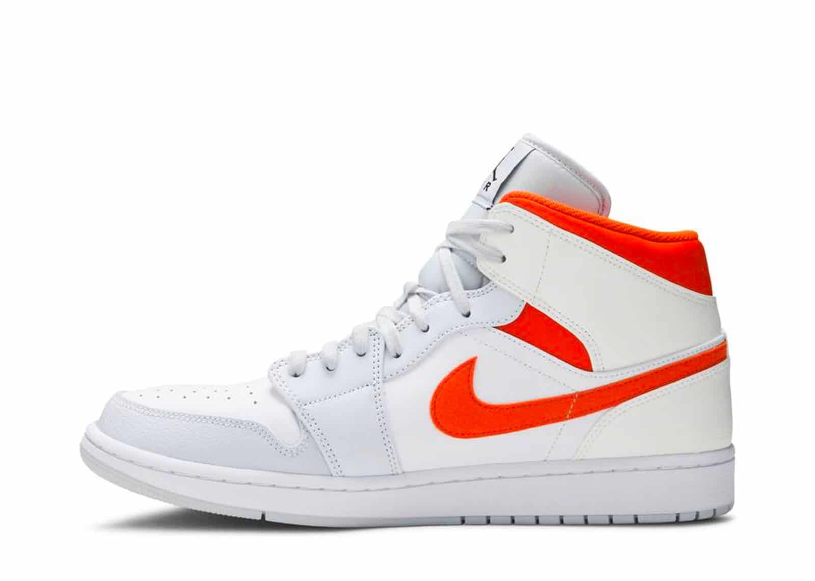 Air Jordan 1 Mid Starfish Pure Platinum