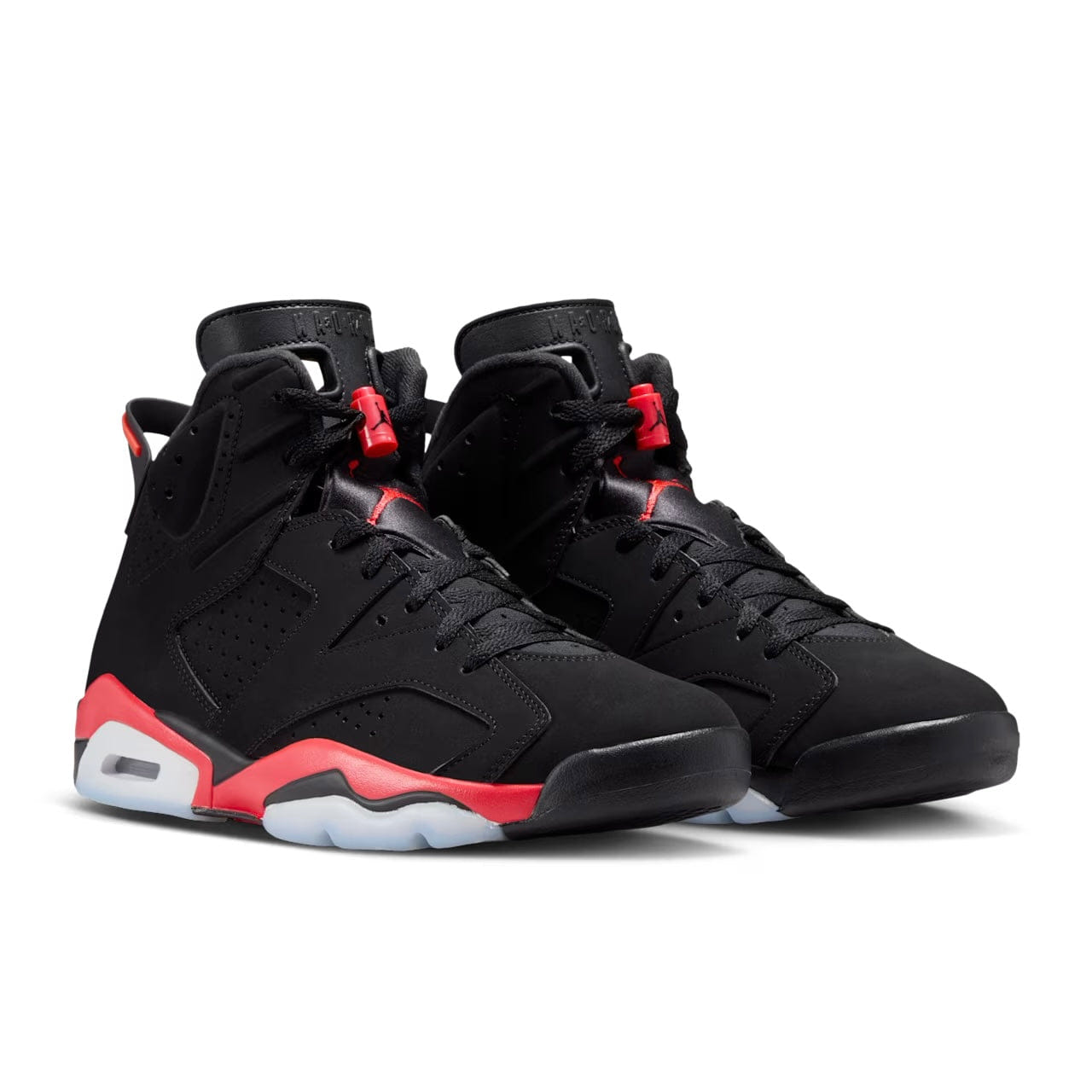 Air Jordan Jordan 6 Infrared Salesman Black and Light Crimson