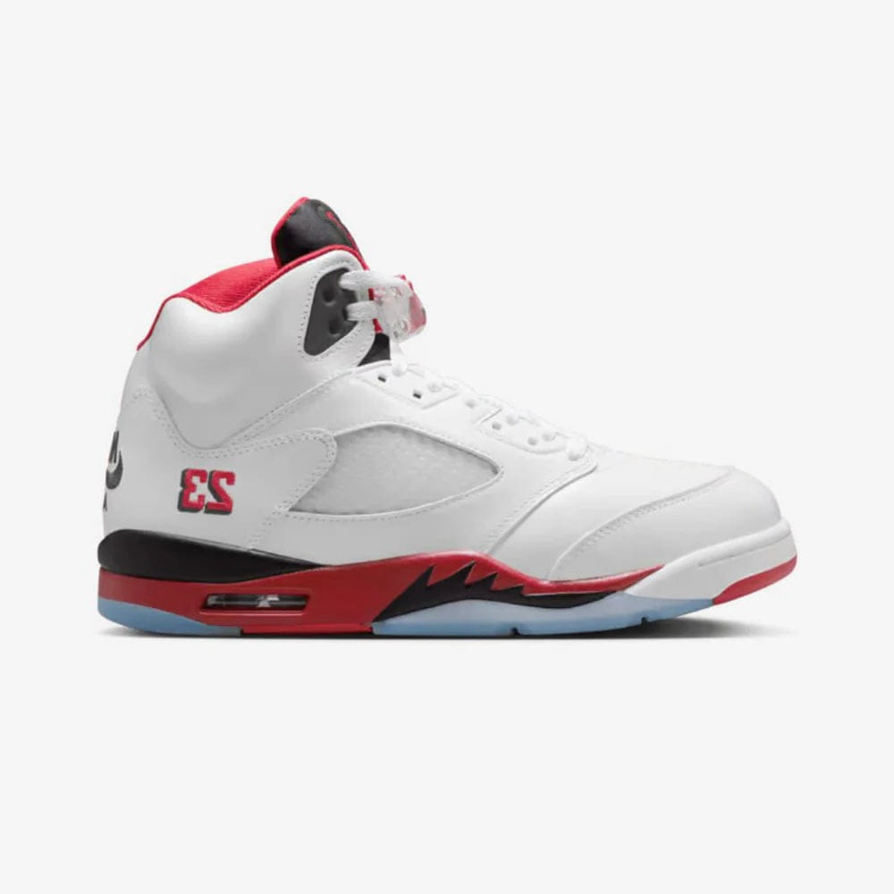 Air Jordan Jordan 5 Fire Red Black Tongue