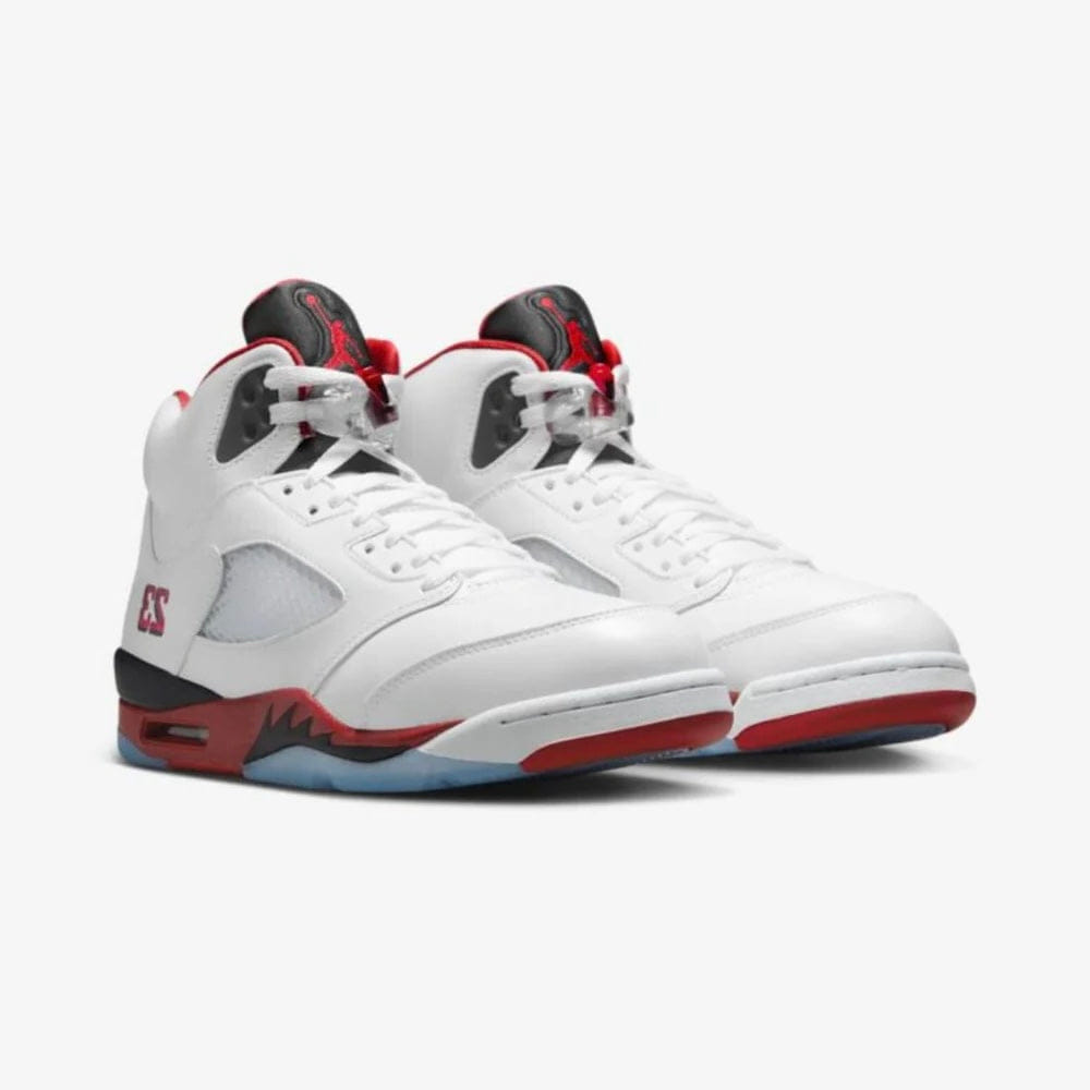Air Jordan Jordan 5 Fire Red Black Tongue