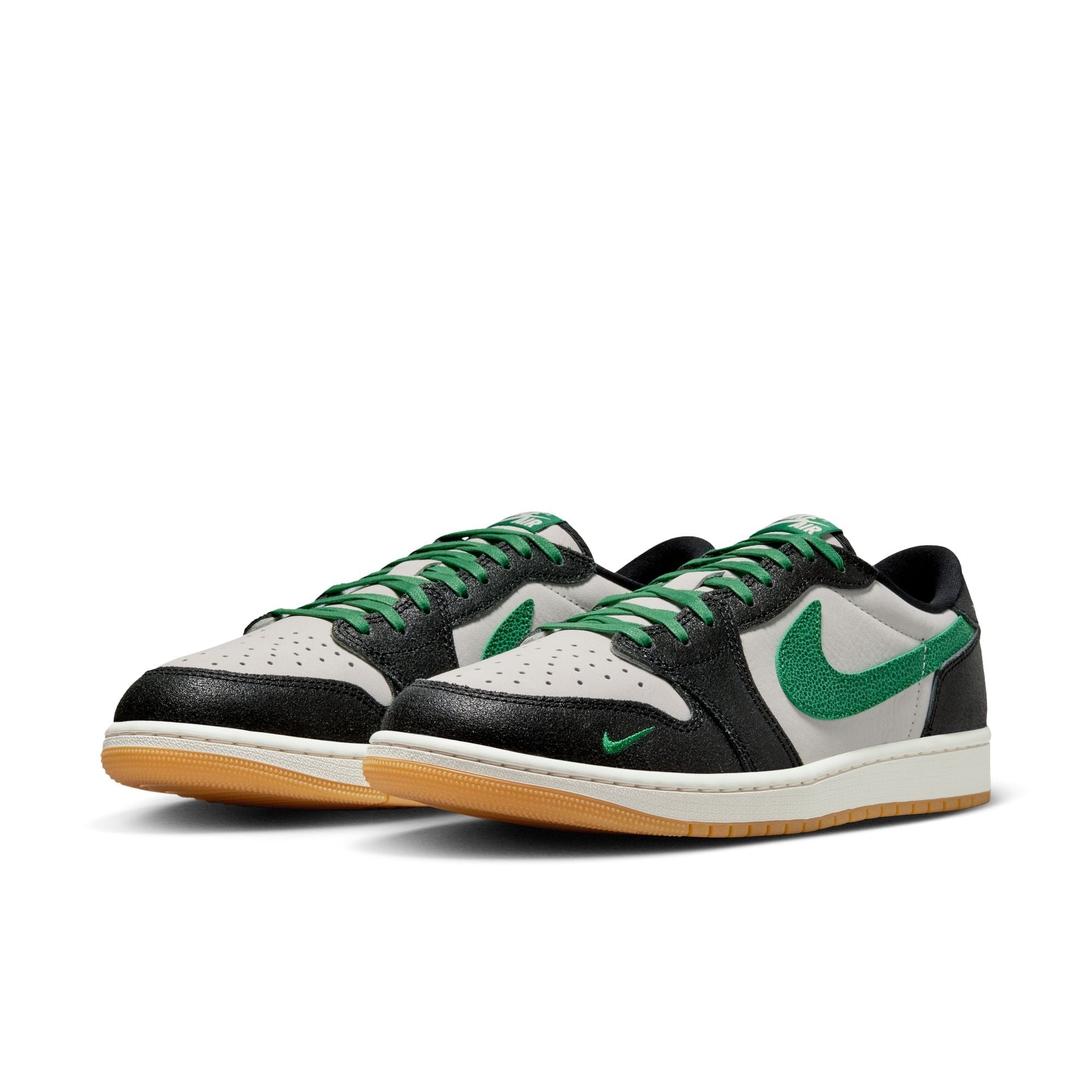 Air Jordan 1 Retro Low OG(Phantom/pine Green - black)