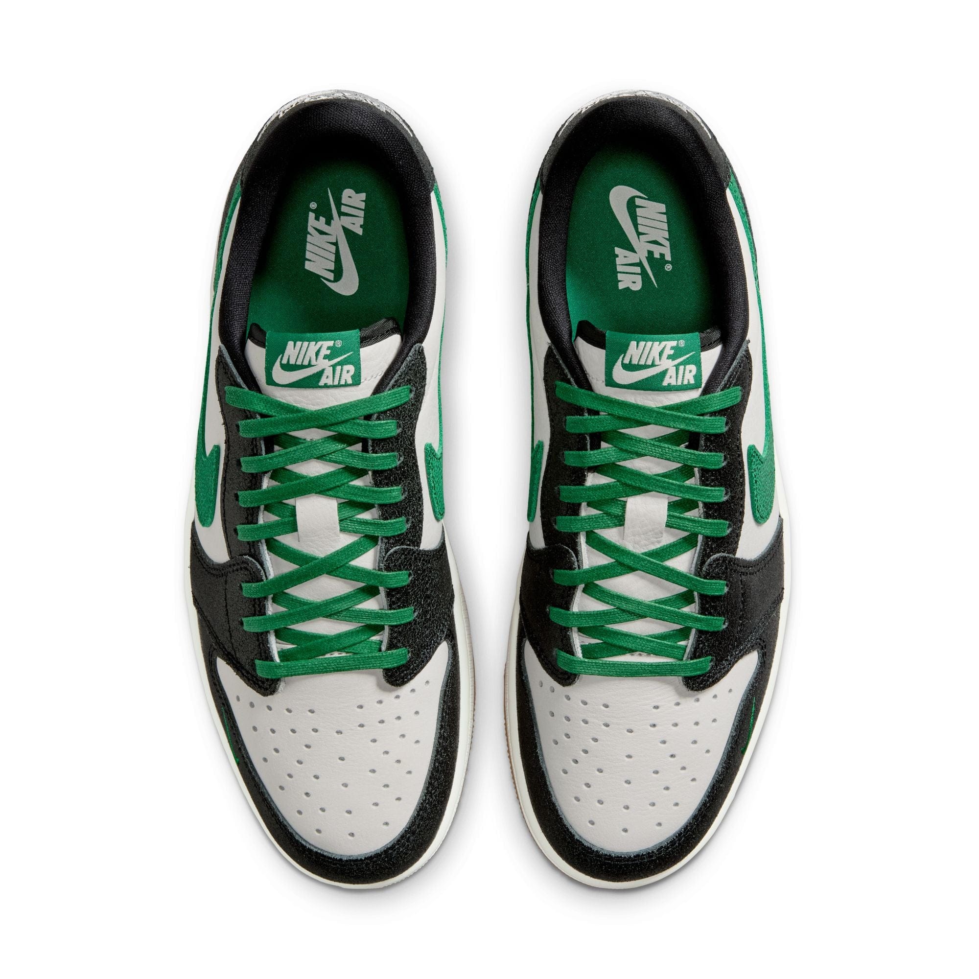 Air Jordan 1 Retro Low OG(Phantom/pine Green - black)