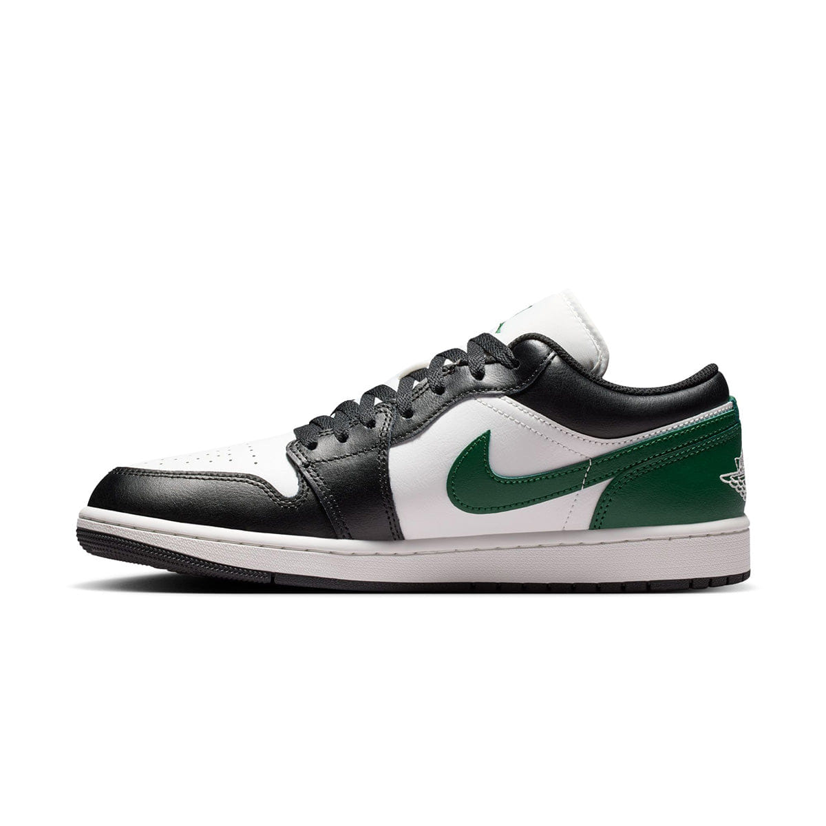 Air Jordan 1 Low BLACK/SUMMIT WHITE/GORGE GREEN