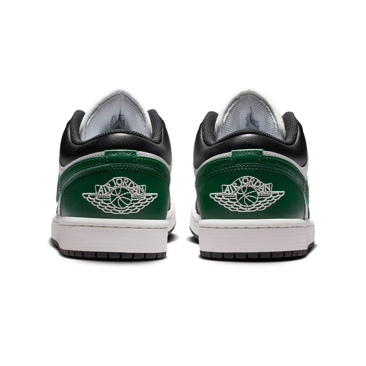 Air Jordan 1 Low BLACK/SUMMIT WHITE/GORGE GREEN
