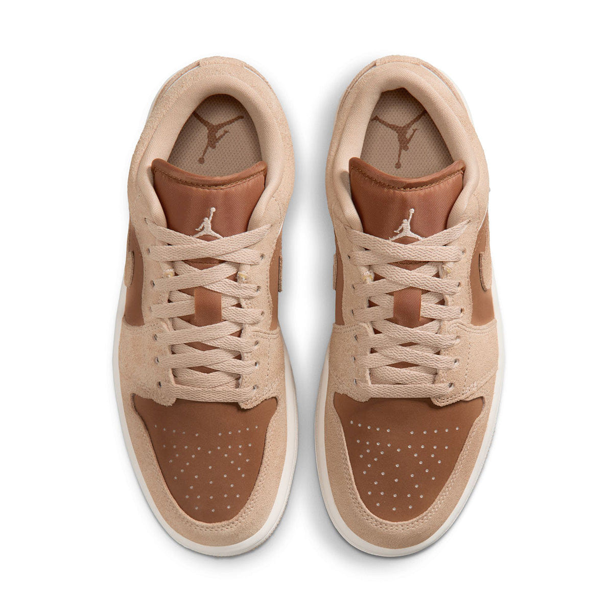 Air Jordan Wmns Air Jordan 1 Low LEGEND MD BROWN/LT BRITISH TAN/CHALK