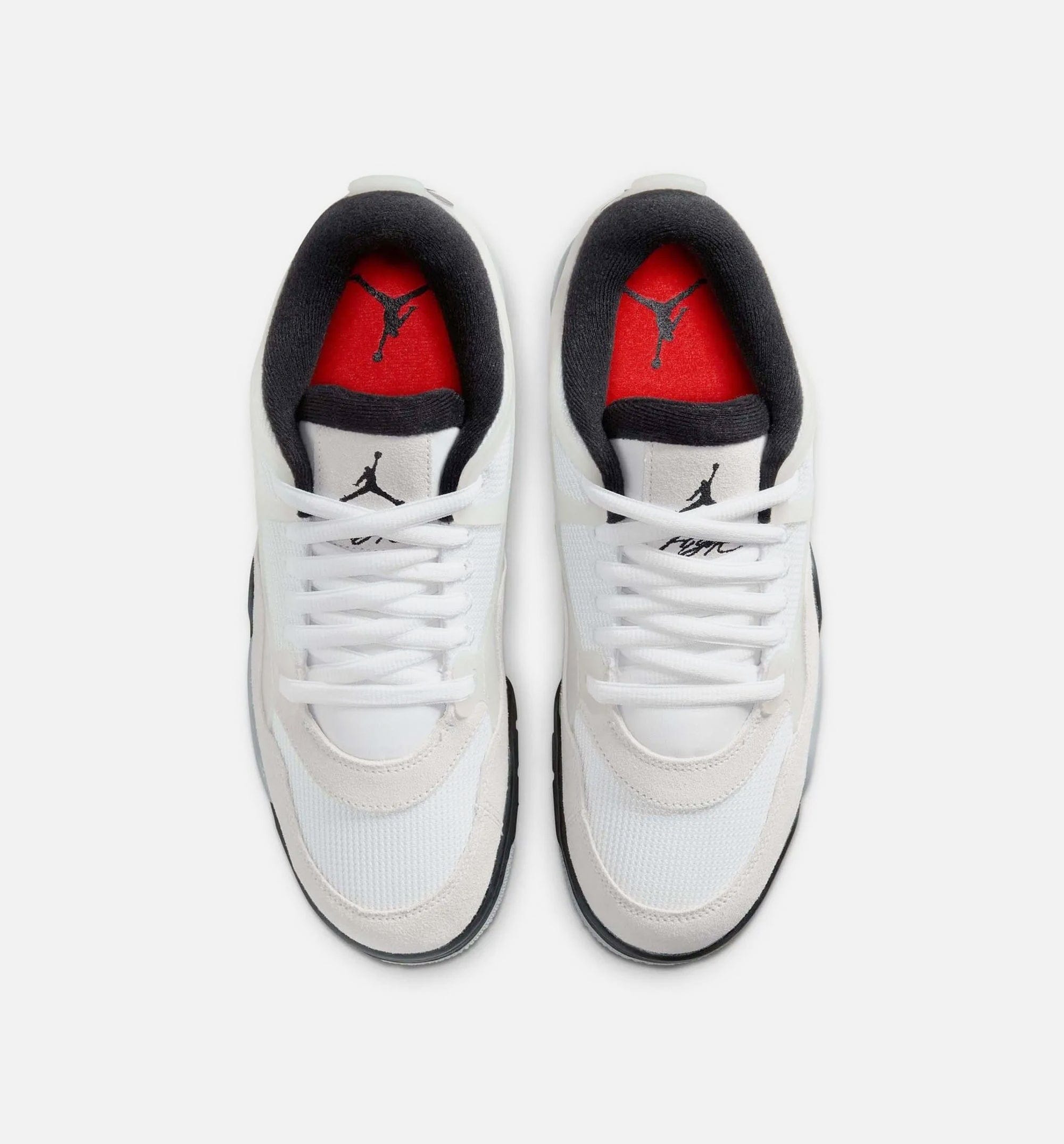 Air Jordan 4 RM Mens Lifestyle Shoe - White/Infrared 23/Light Smoke Grey/Black