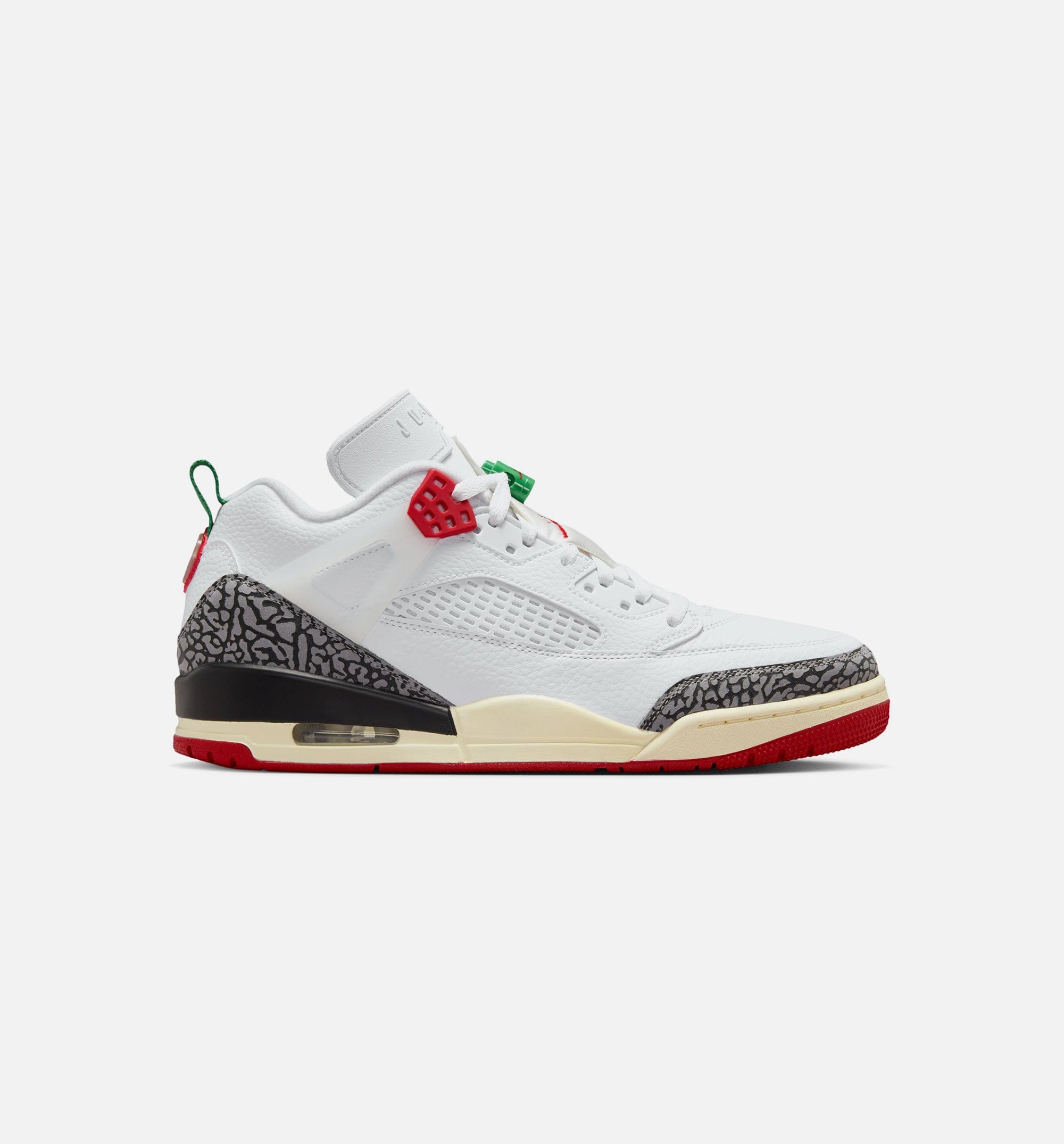 Air Jordan Spizike Low Mens Lifestyle Shoe - White/Black/Sail/Varsity Red