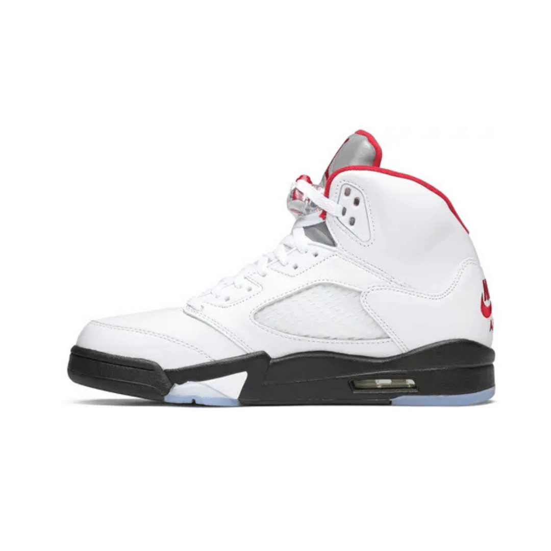 Air Jordan 5 Retro White Fire Red 2020