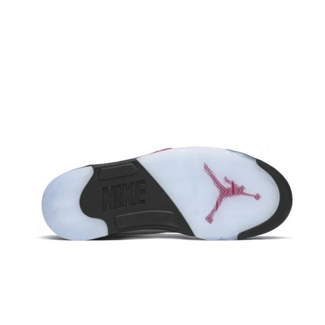 Air Jordan 5 Retro White Fire Red 2020