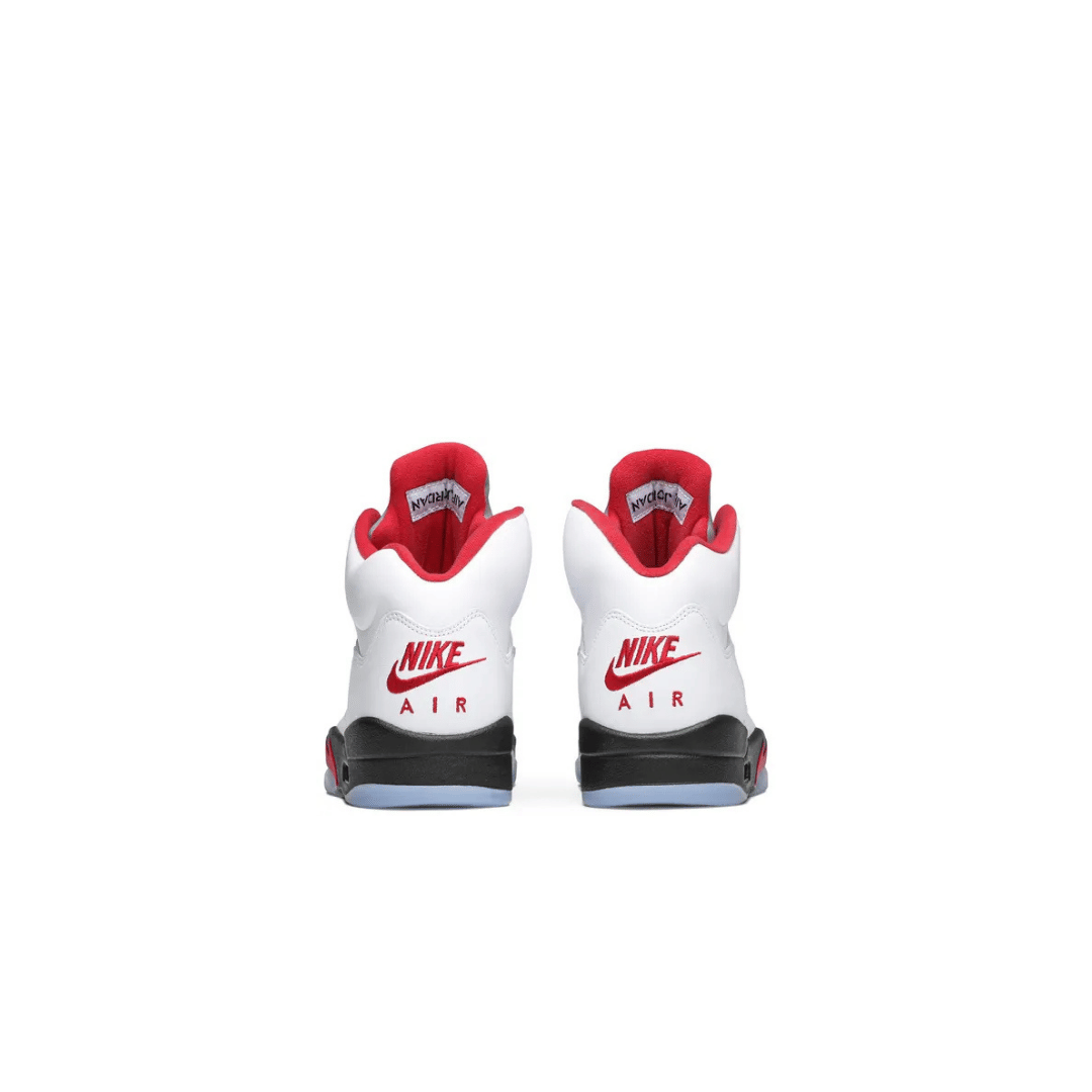 Air Jordan 5 Retro White Fire Red 2020