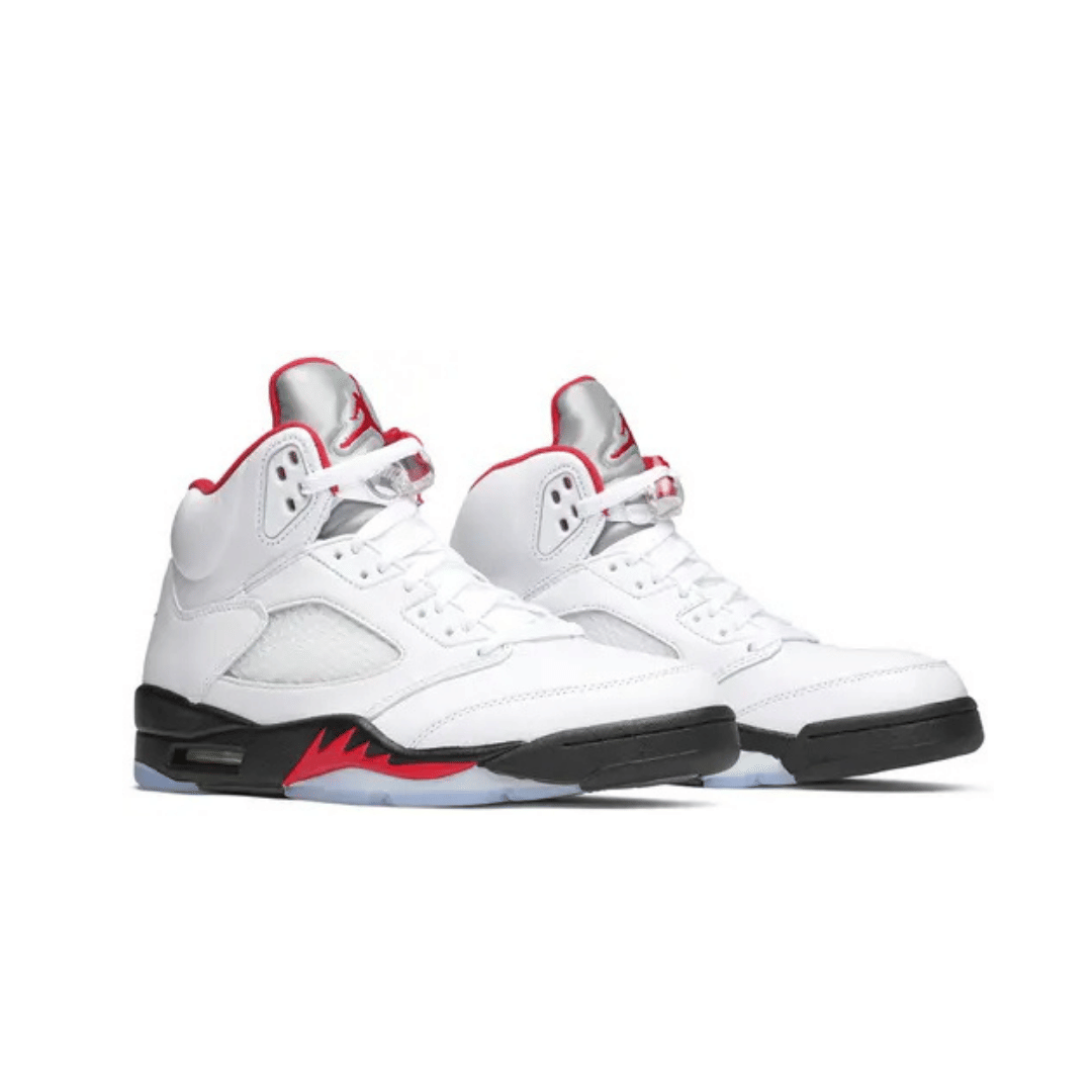 Air Jordan 5 Retro White Fire Red 2020