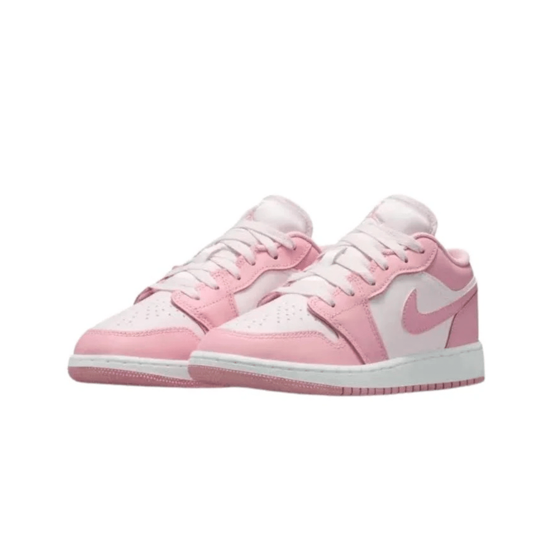 Air Jordan 1 Low GS Medium Soft Pink/White/Pearl Pink