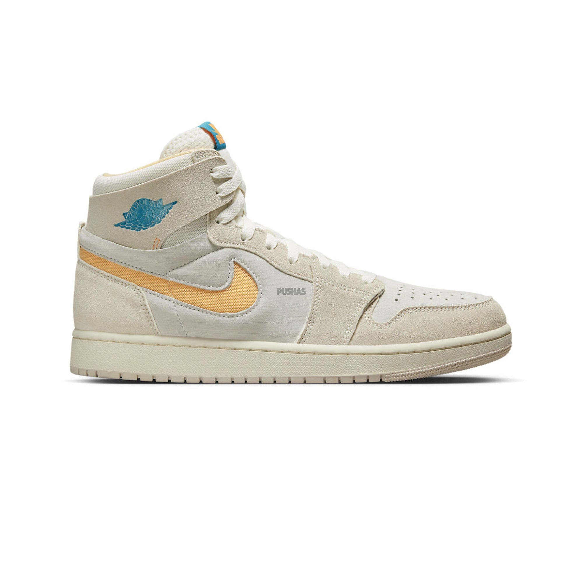 Air Jordan 1 Zoom CMFT 2 Orewood Brown Bright Citrus Sail (2023)