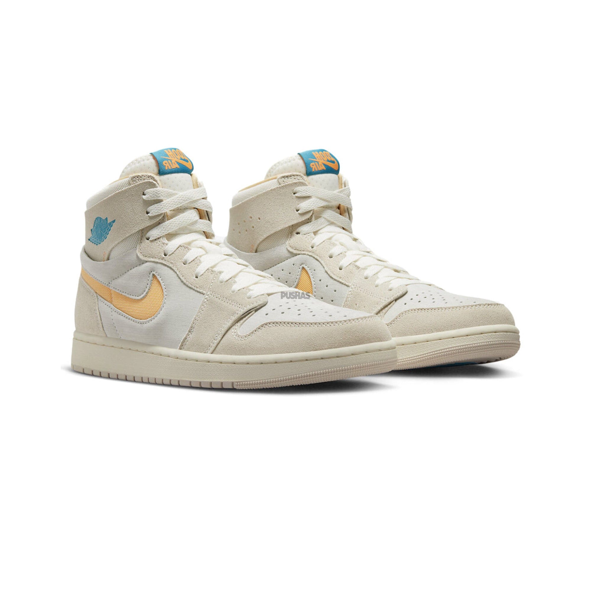 Air Jordan 1 Zoom CMFT 2 Orewood Brown Bright Citrus Sail (2023)