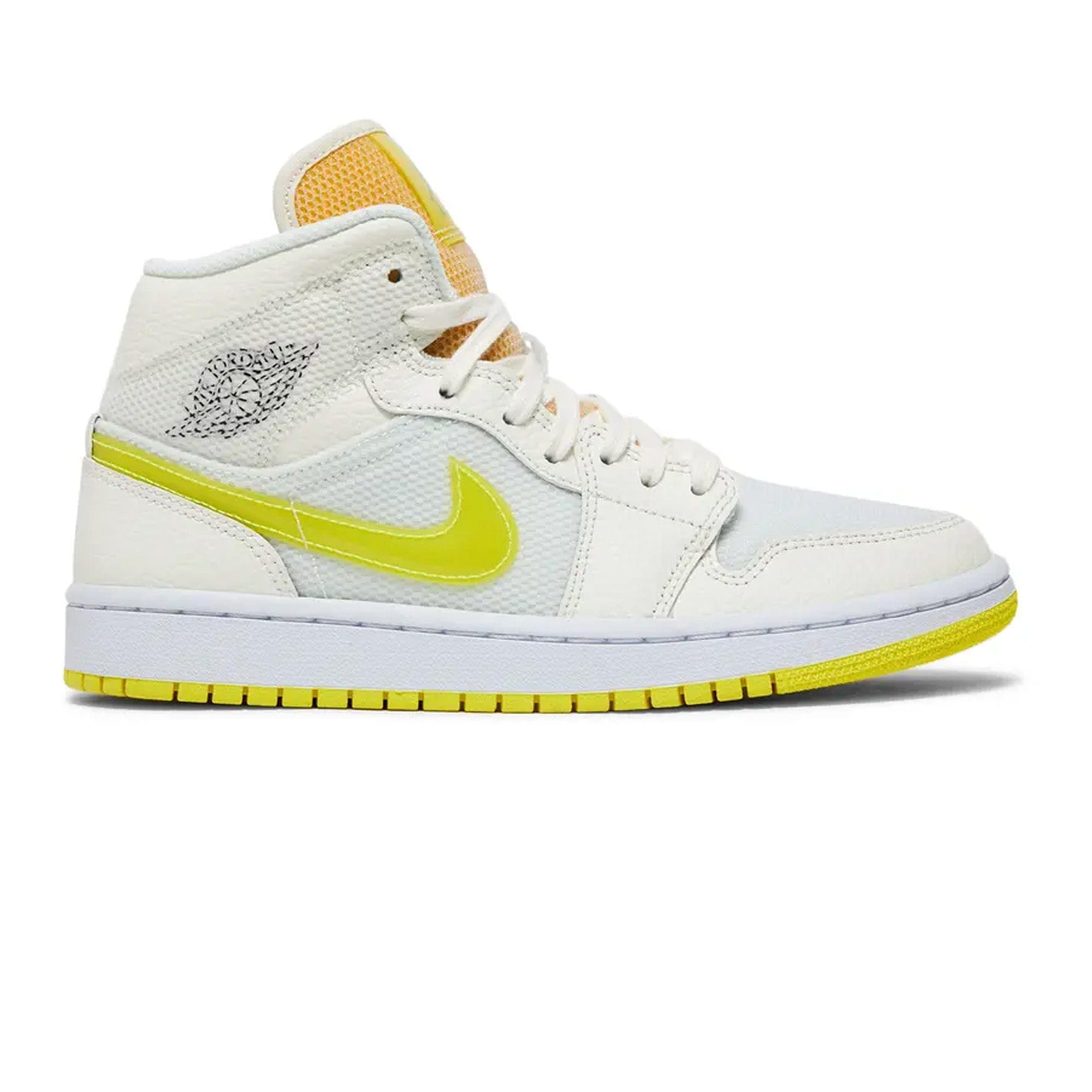 Air Jordan 1 Mid SE Voltage Yellow W (2021)