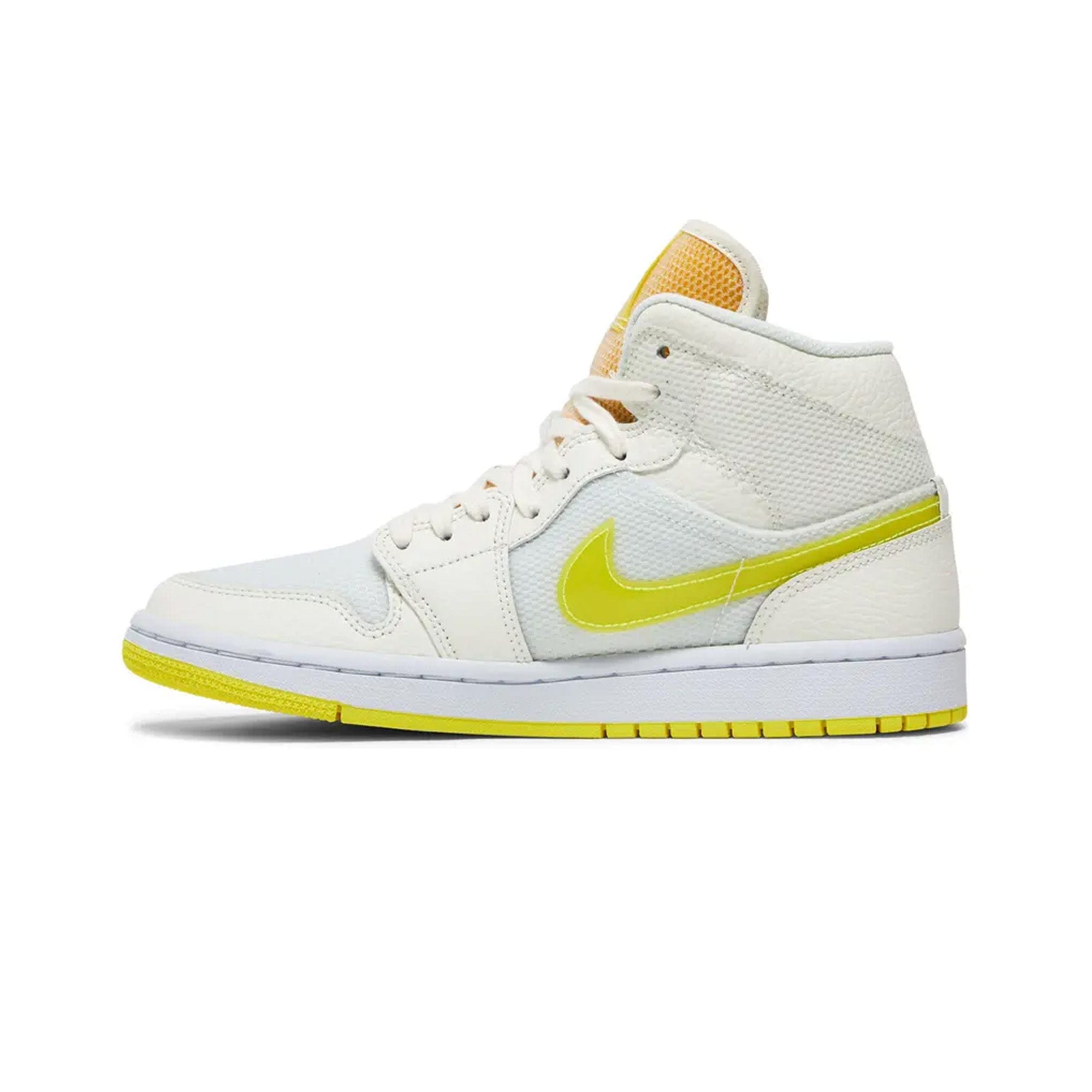Air Jordan 1 Mid SE Voltage Yellow W (2021)