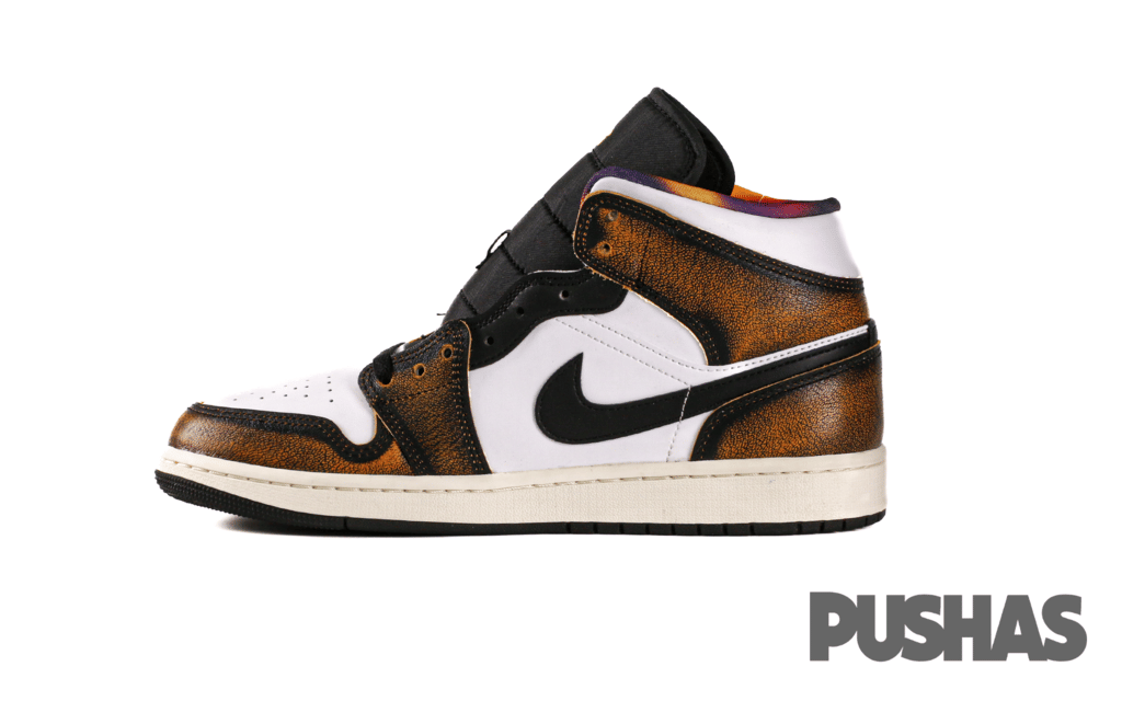 Air Jordan 1 Mid Wear - Away Yellow (2022)