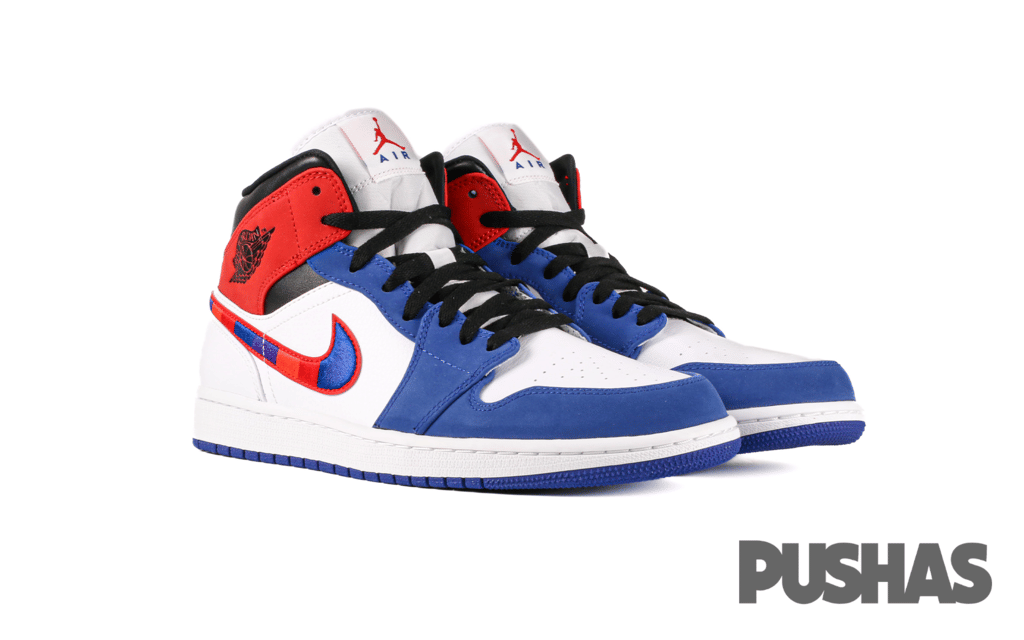 Air Jordan 1 Mid Multi - Color Swoosh (2022)