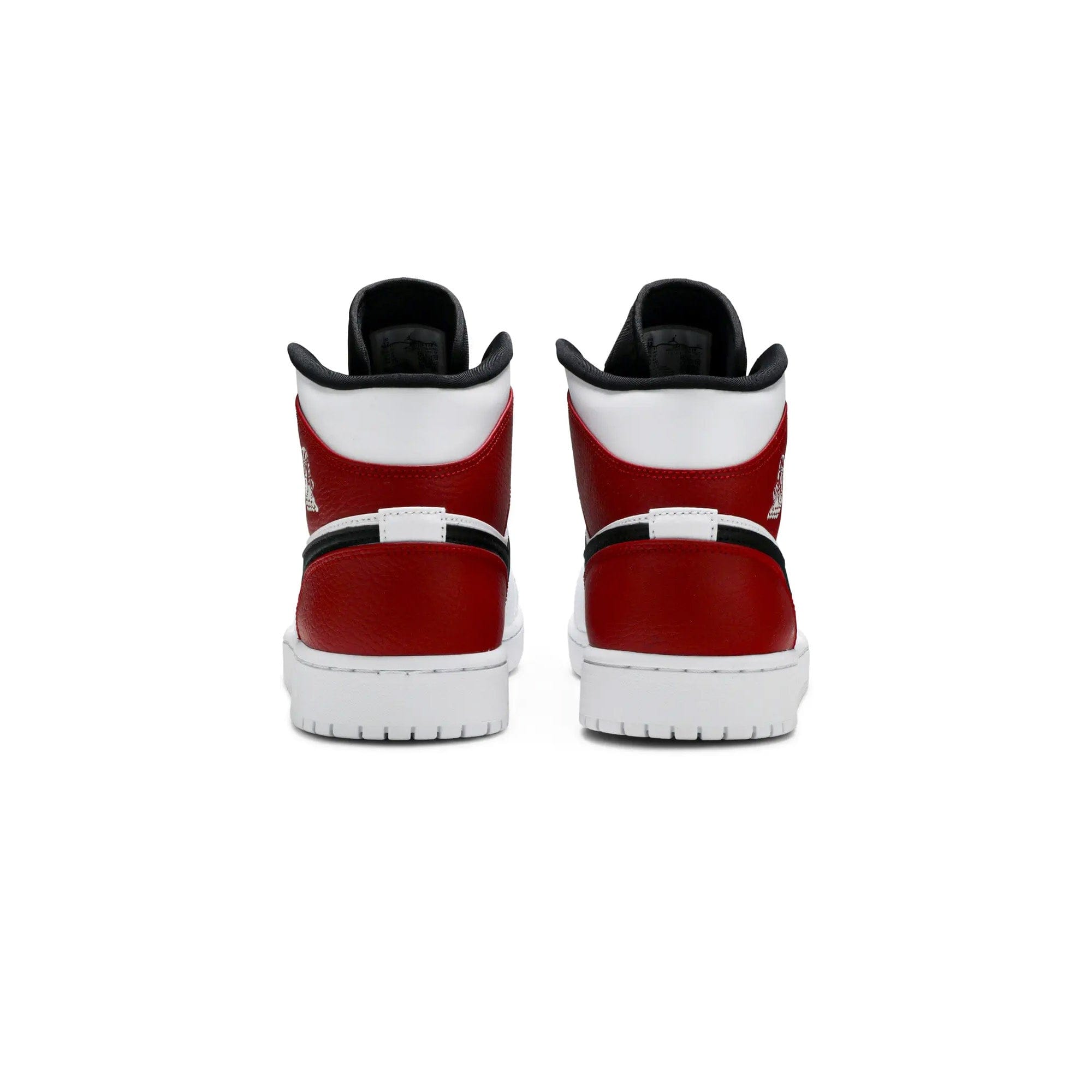 Air Jordan 1 Mid White Black Gym Red (2019)